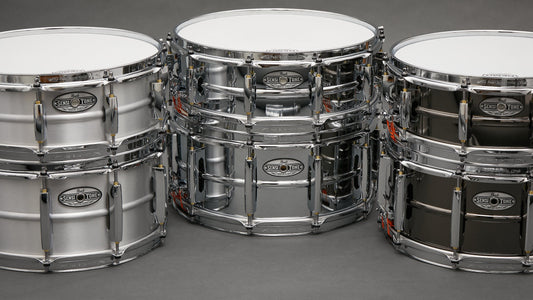 Tìm hiểu về series trống snare Pearl Sensitone Heritage Alloy cao cấp