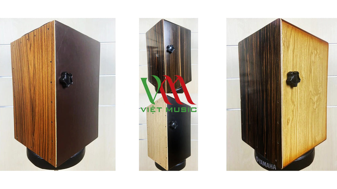 Trống cajon giá rẻ sản xuất tại Việt Nam