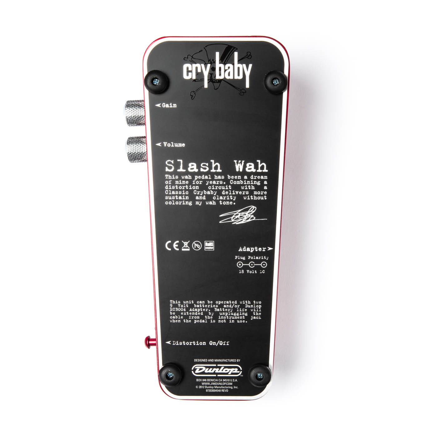 Pedal Guitar Jim Dunlop SW95 Slash Cry Baby Wah - Việt Music