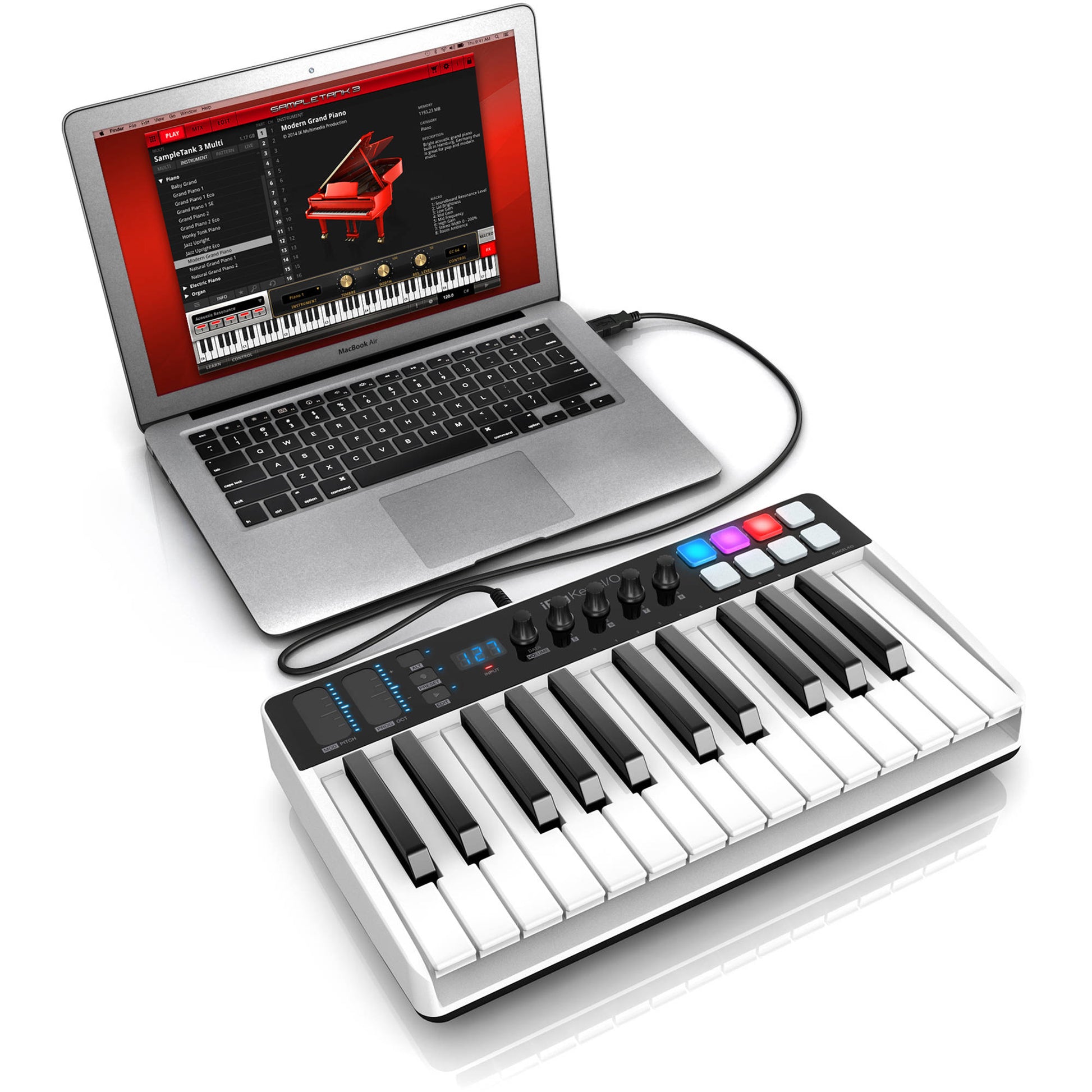 Midi Keyboard Controller IK Multimedia iRig Keys I/O 25 - Việt Music