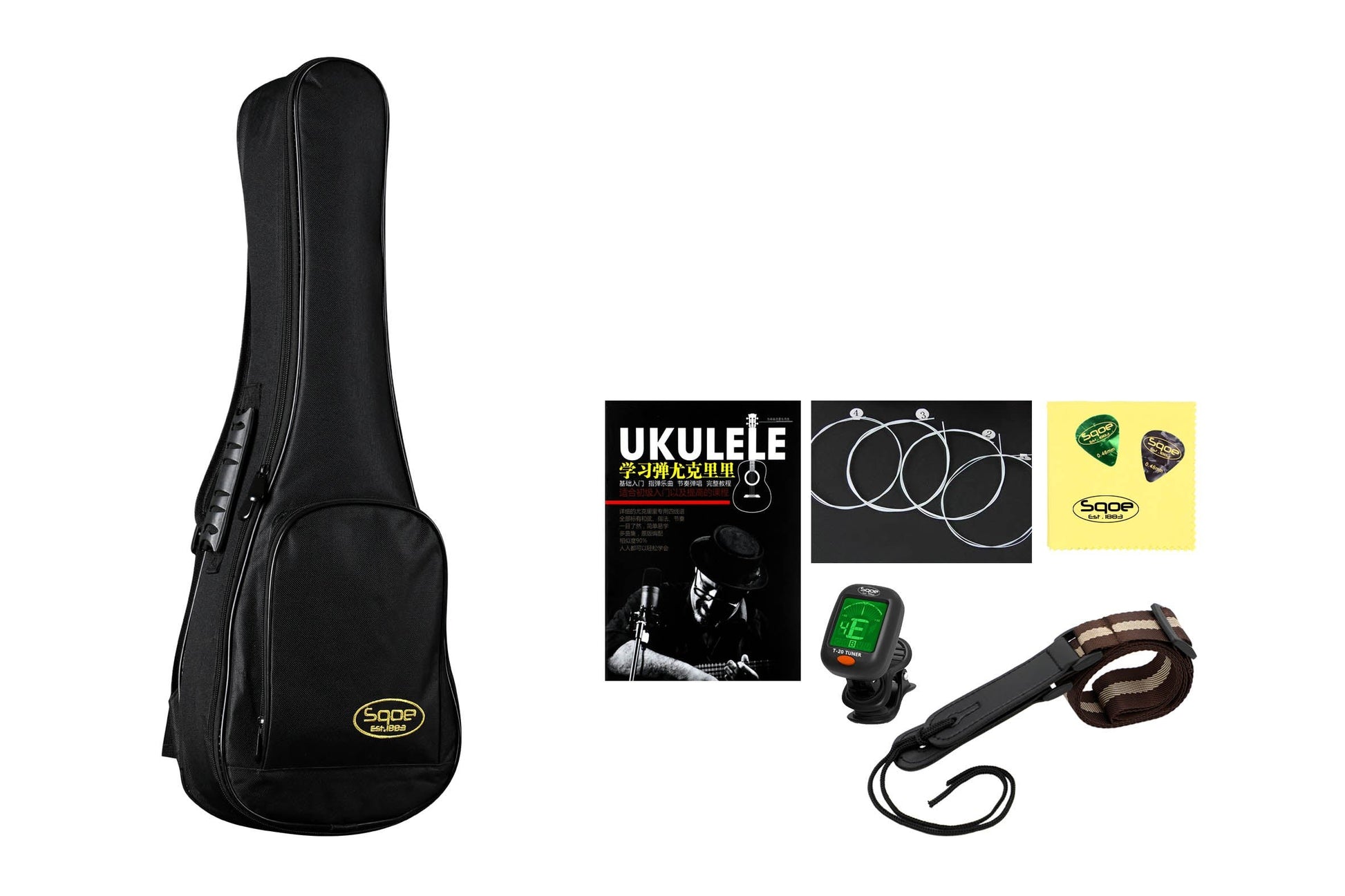 Đàn Ukulele Concert Sqoe SQ-UK-24 - Việt Music