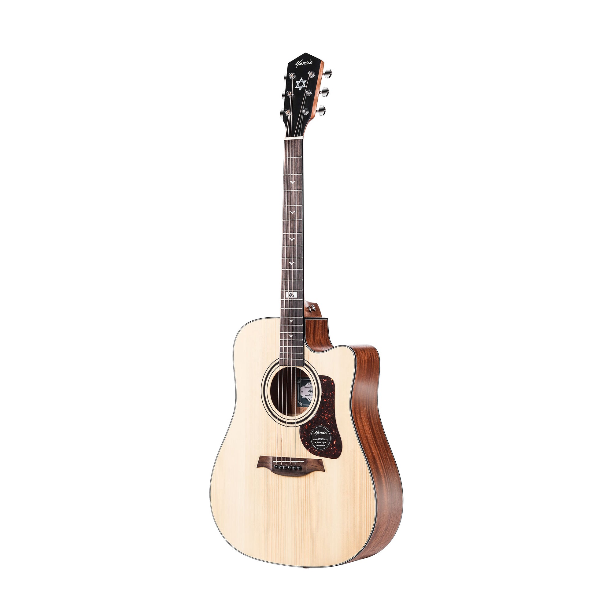 Đàn Guitar Acoustic Mantic GT-10DC - Việt Music