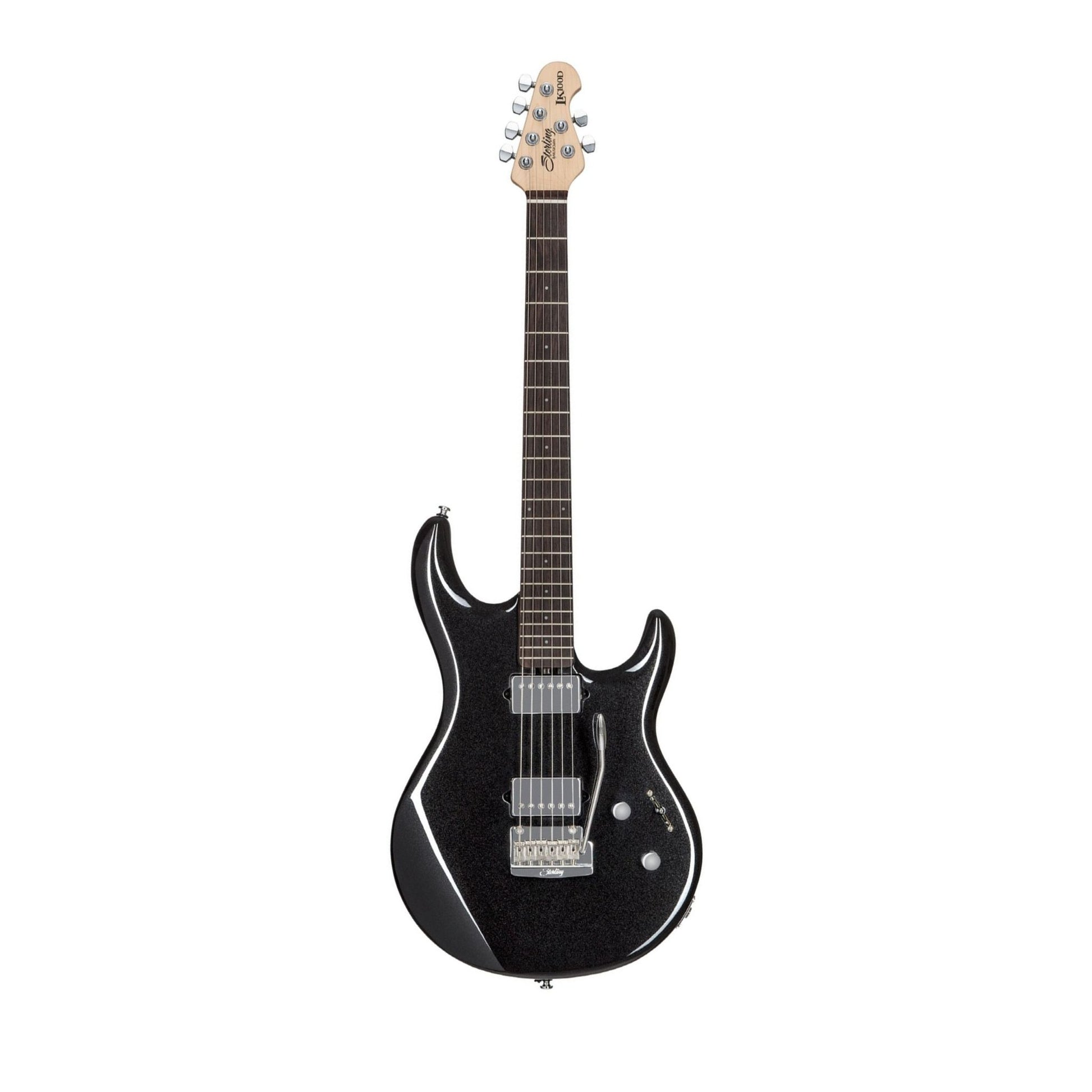 Đàn Guitar Điện Sterling by Music Man LK100D Steve Lukather Signature HH, Rosewood Fingerboard, Black Metallic - Việt Music