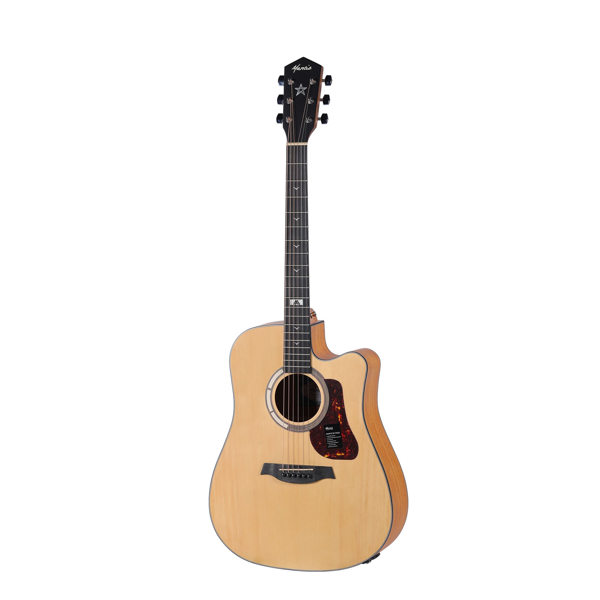 Đàn Guitar Acoustic Mantic GT-1DCE - Việt Music