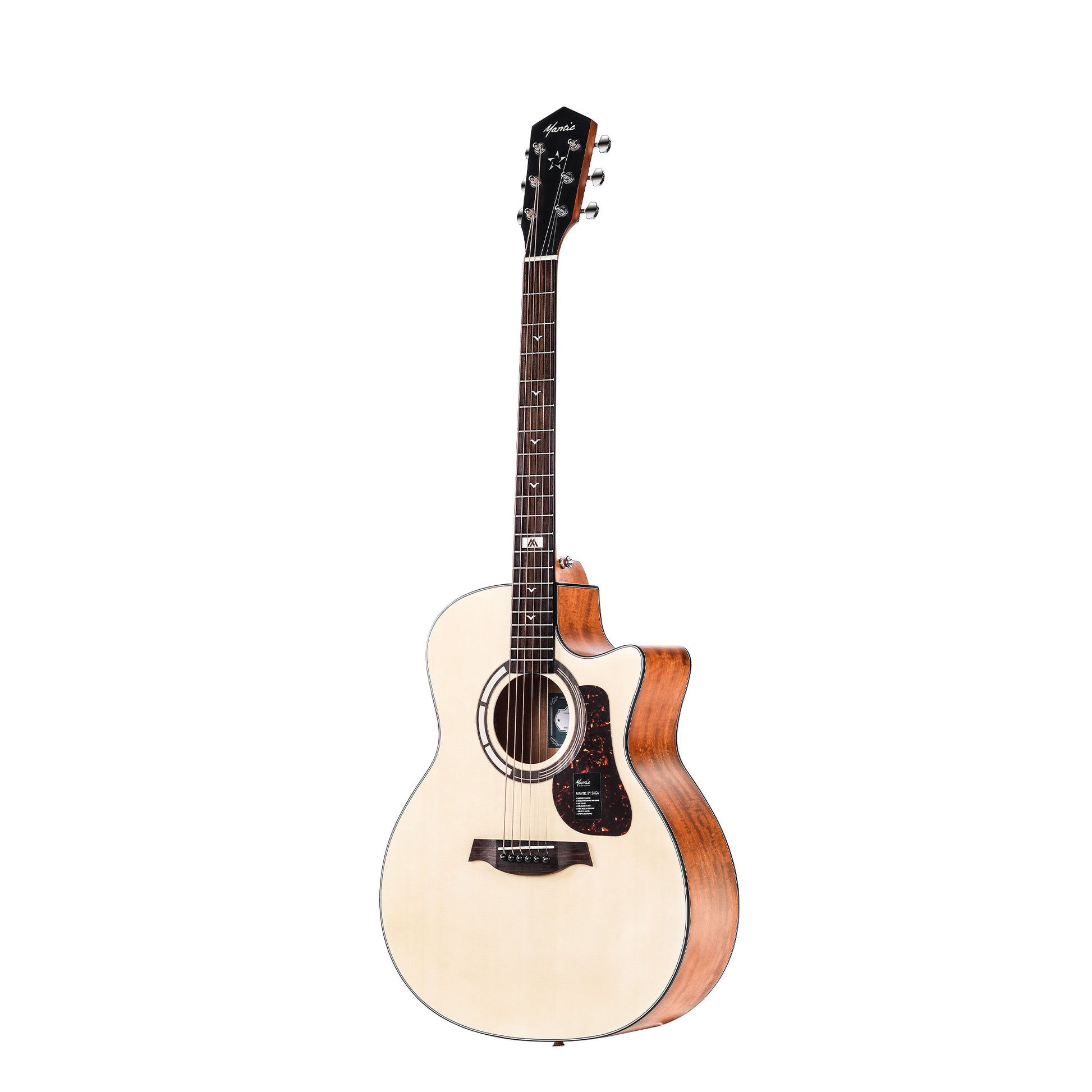 Đàn Guitar Acoustic Mantic GT-1GC - Việt Music