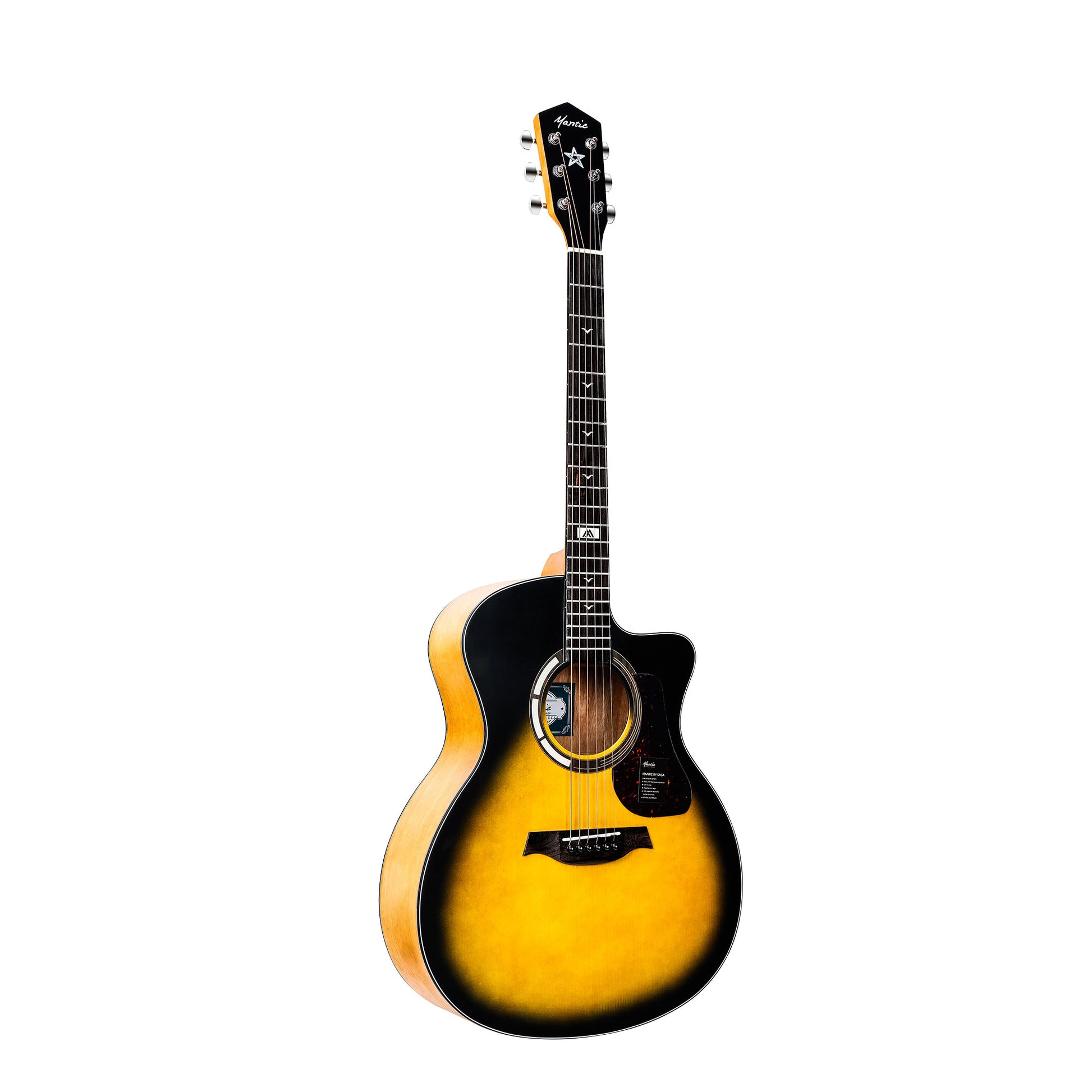 Đàn Guitar Acoustic Mantic GT-1GC - Việt Music