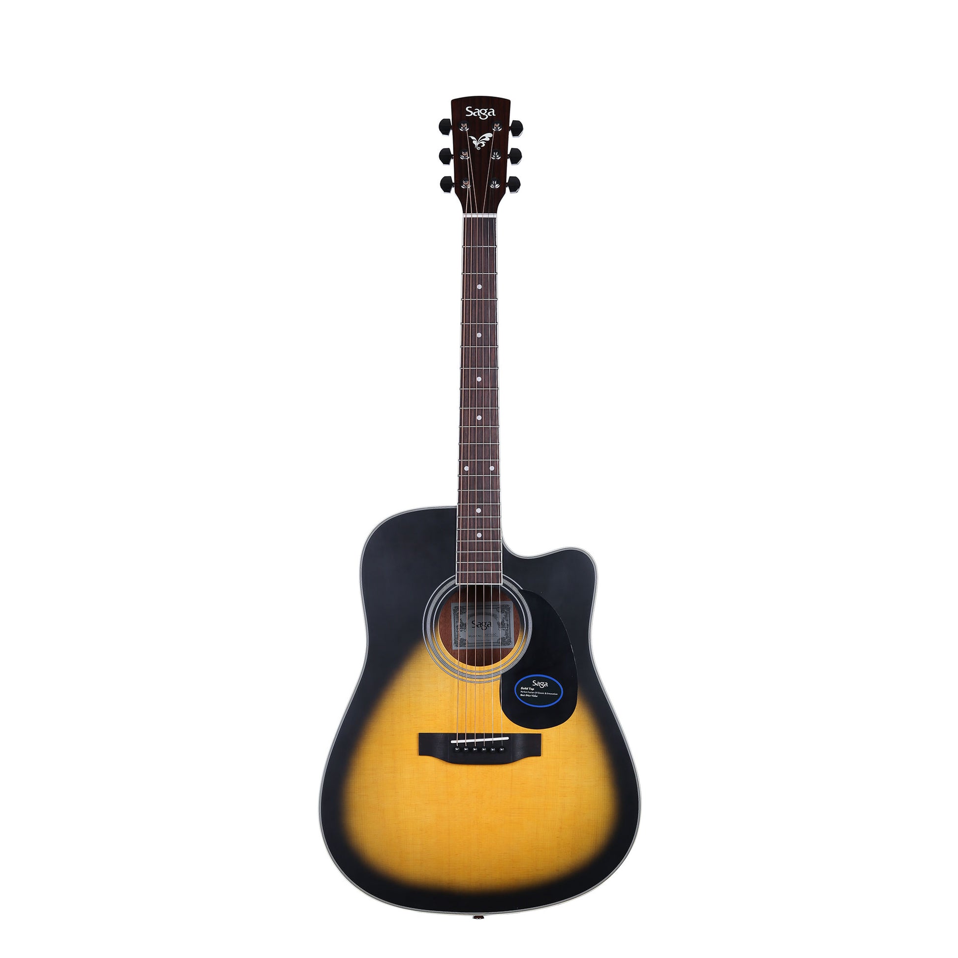 Đàn Guitar Acoustic Saga SF700C - Việt Music