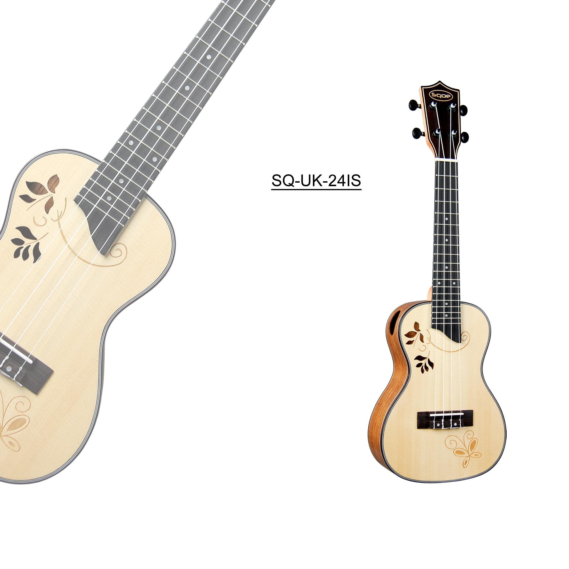 Đàn Ukulele Concert Sqoe SQ-UK-24 - Việt Music