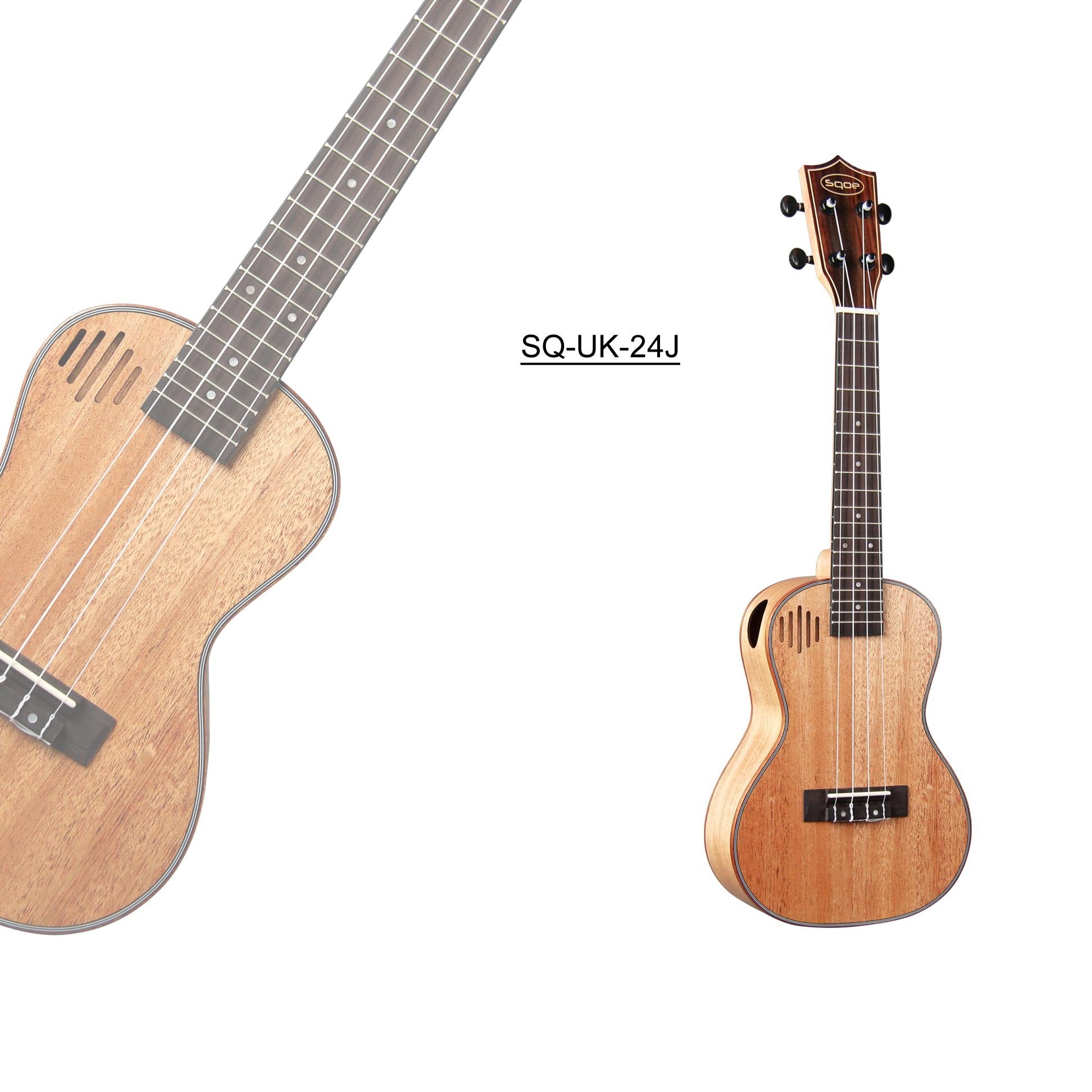 Đàn Ukulele Concert Sqoe SQ-UK-24 - Việt Music