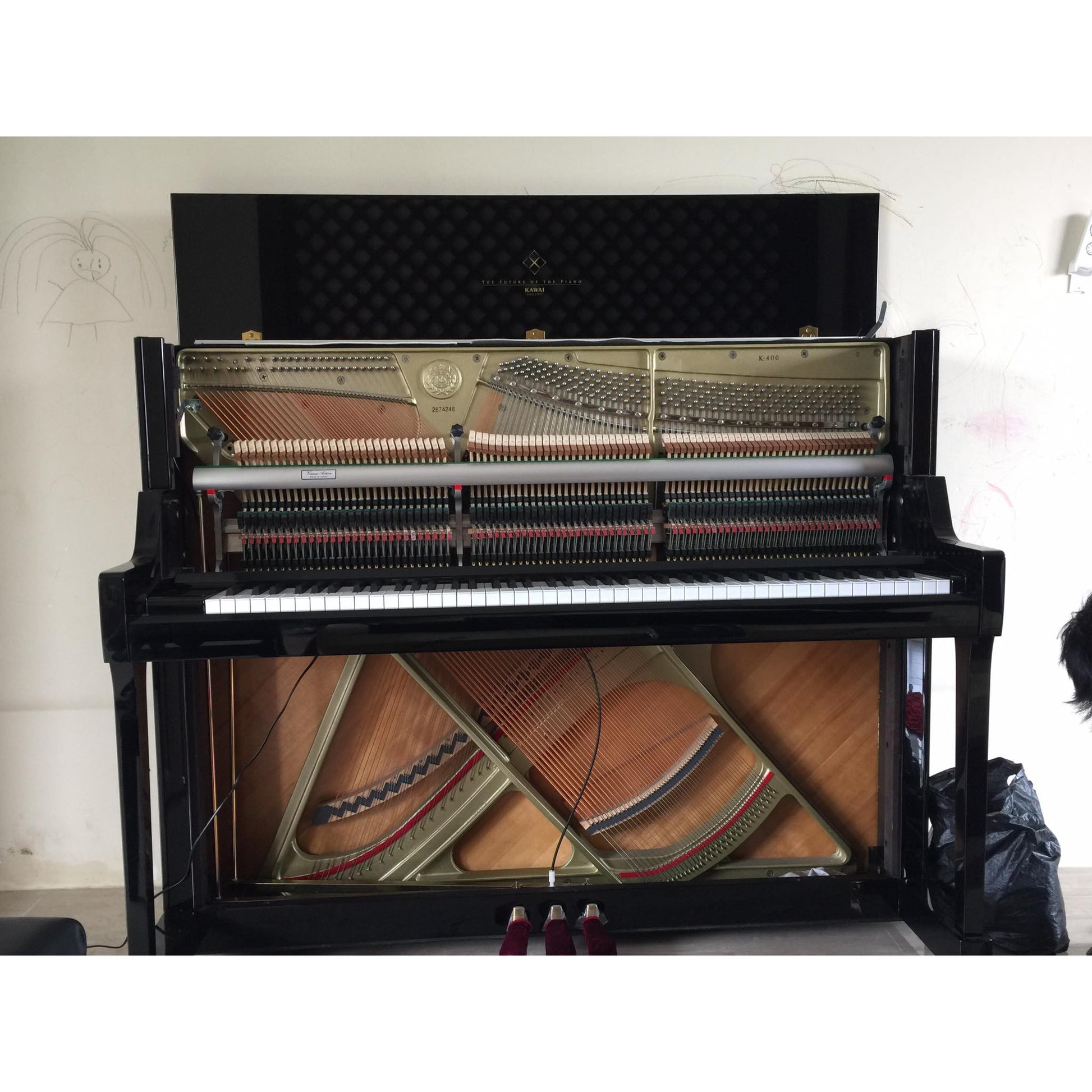 Đàn Piano Cơ Upright Kawai K-400 - Việt Music