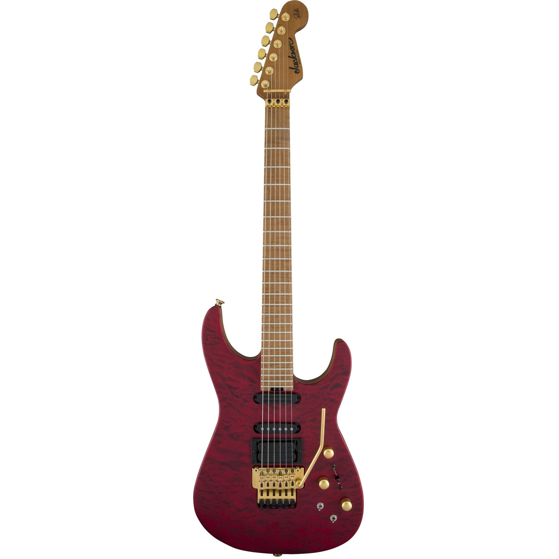 Đàn Guitar Điện Jackson USA Signature Phil Collen PC1 Satin Stain HSS, Maple Fingerboard - Việt Music