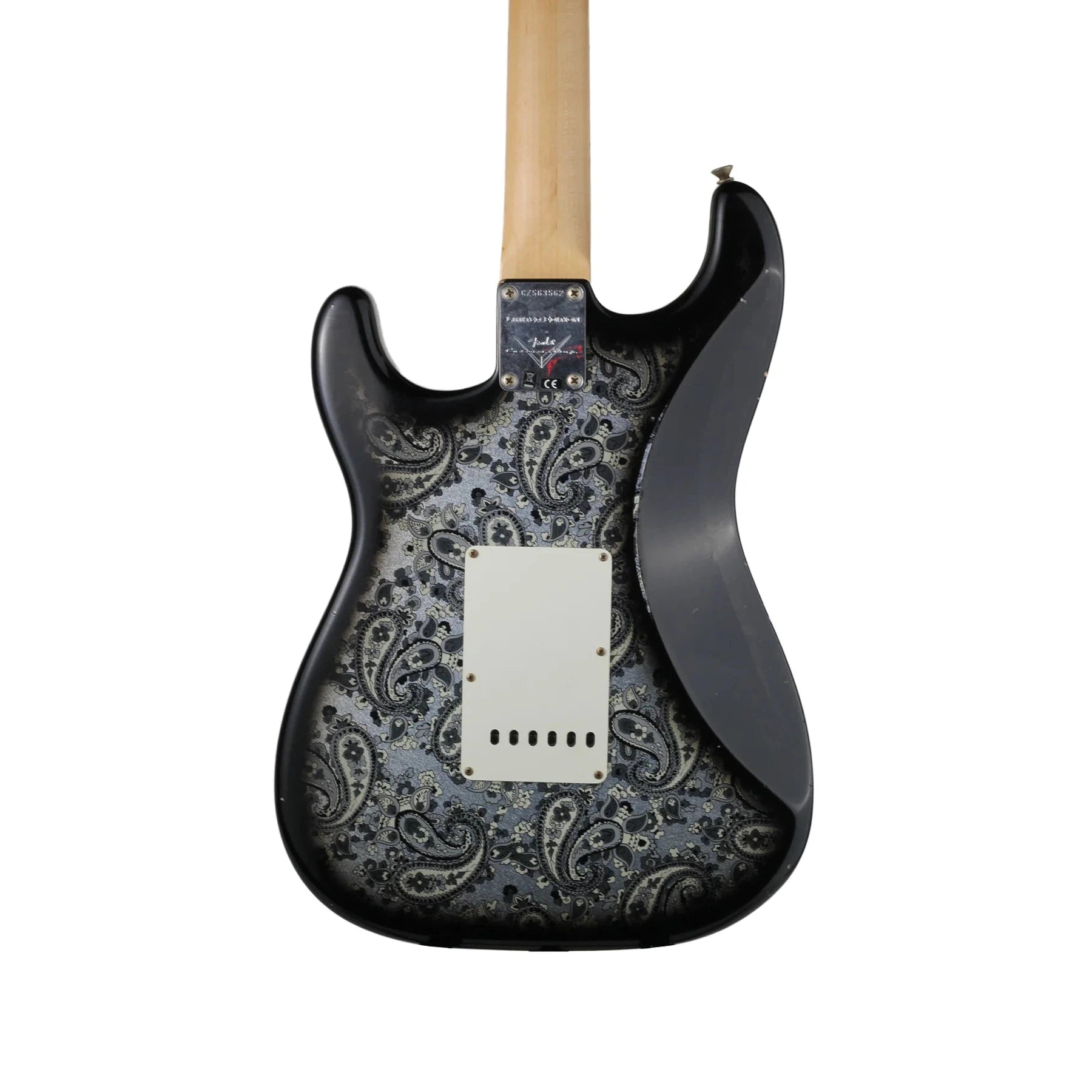 Đàn Guitar Điện Fender Custom Shop 2018 Limited 1968 Stratocaster Relic SSS, Maple Fingerboard, Black Paisley - Việt Music