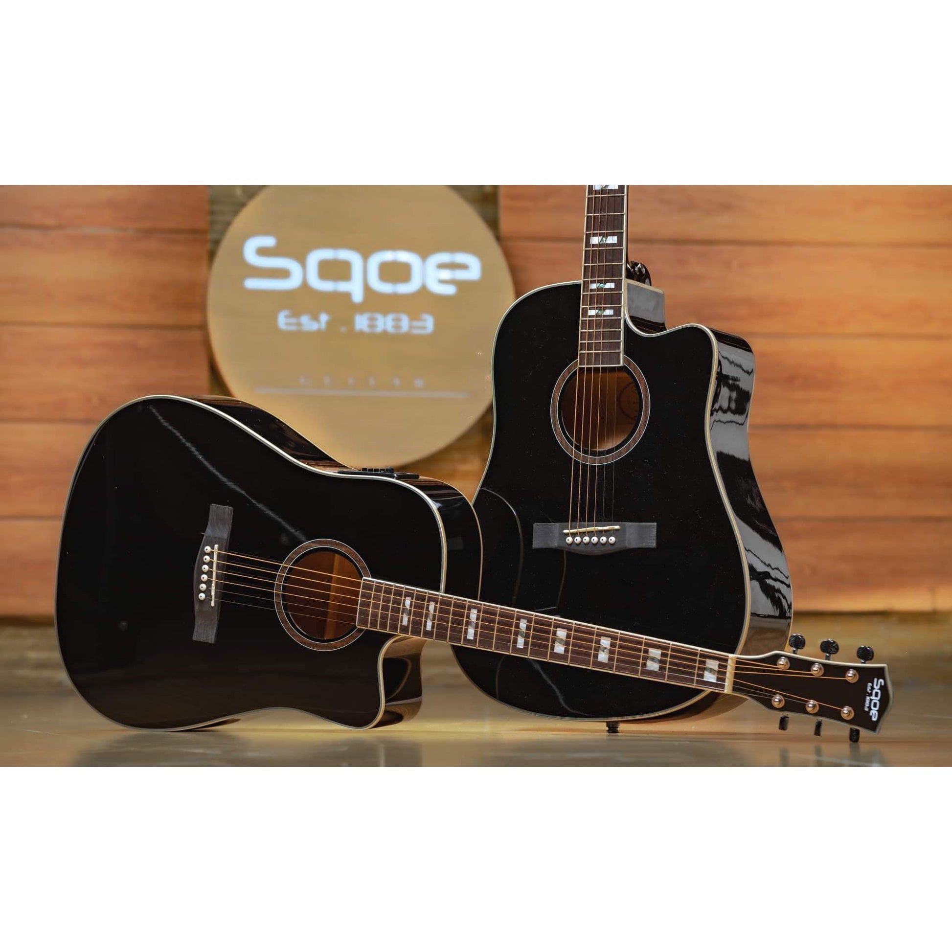 Đàn Guitar Acoustic Sqoe ED29 EQ / Chard ED29 EQ - Việt Music