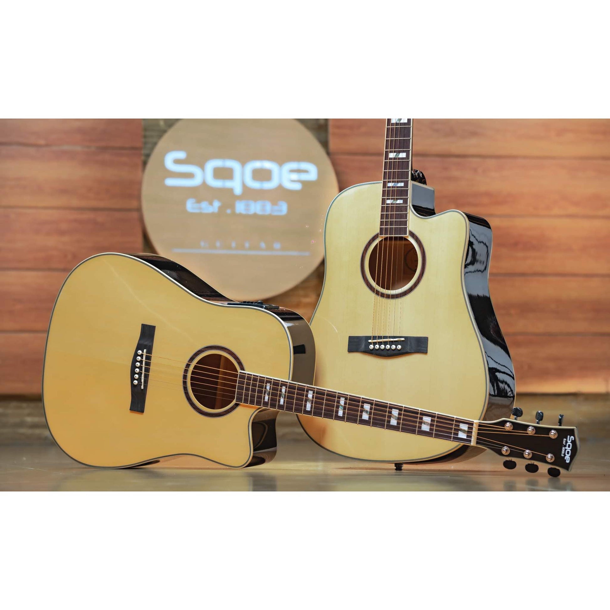 Đàn Guitar Acoustic Sqoe ED29 EQ / Chard ED29 EQ - Việt Music