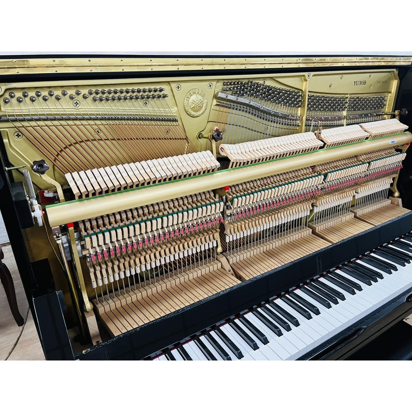 Đàn Piano Cơ Upright Yamaha YU30SB Silent - Qua Sử Dụng - Việt Music