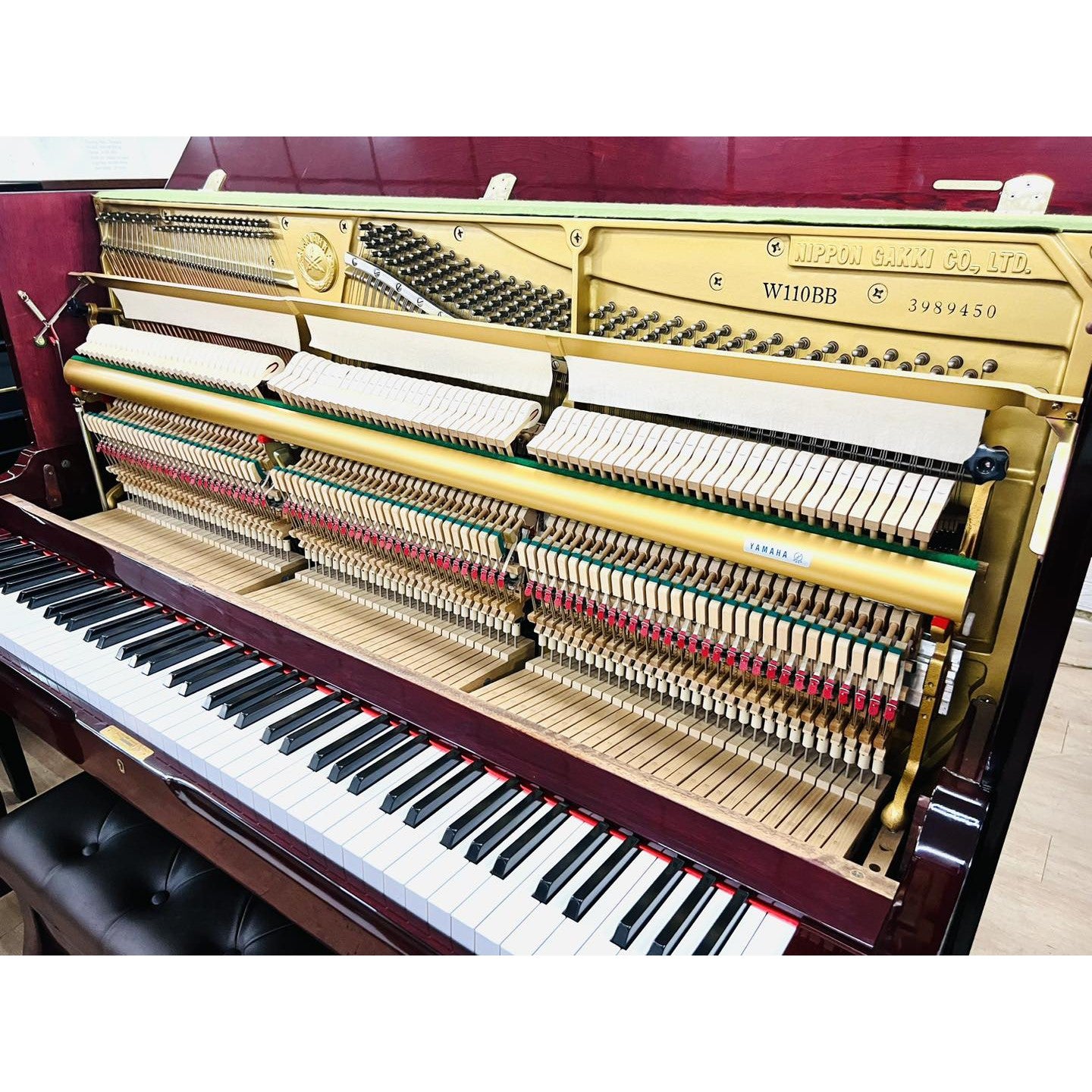 Đàn Piano Cơ Upright Yamaha W110BB - Qua Sử Dụng - Việt Music