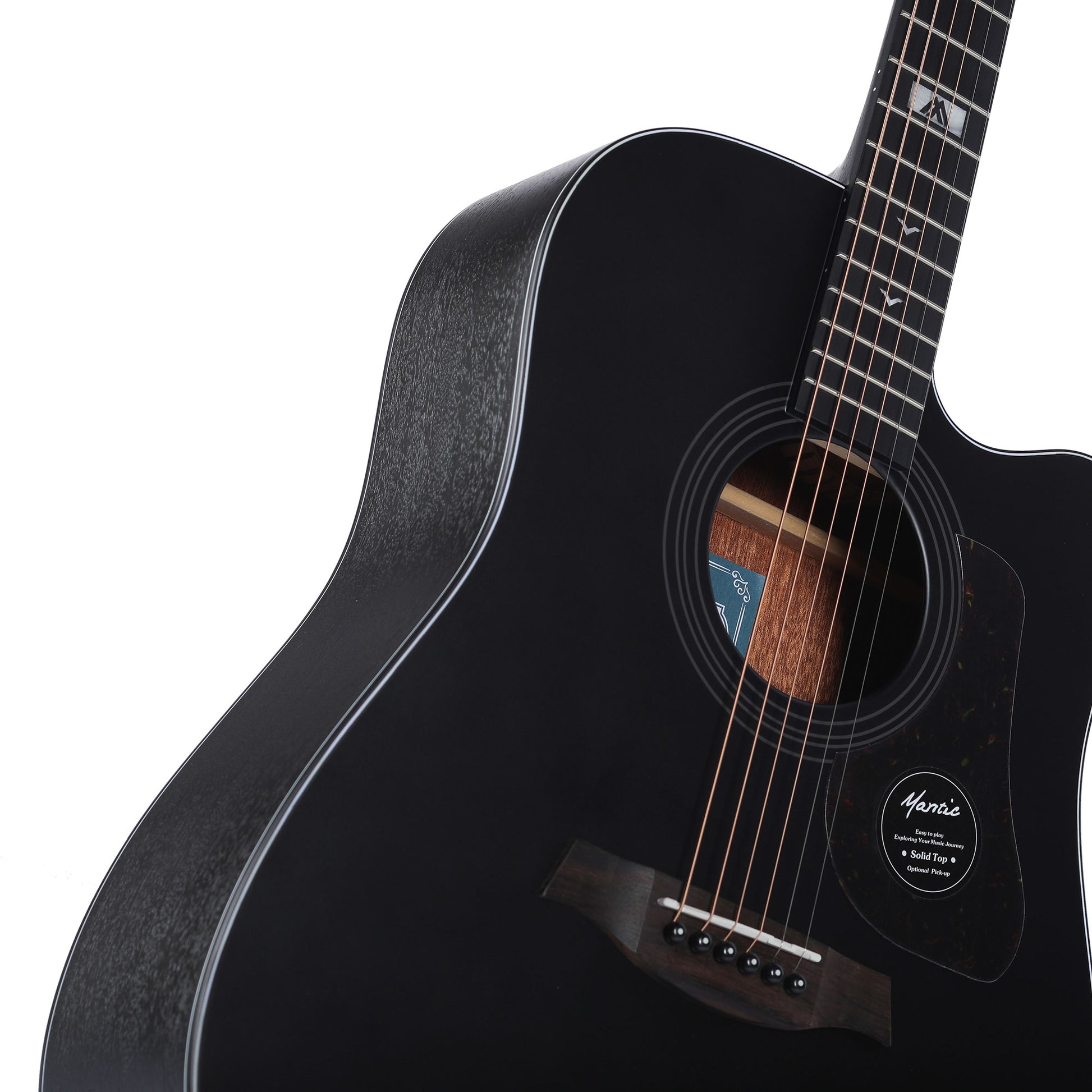 Đàn Guitar Acoustic Mantic GT-10DC - Việt Music