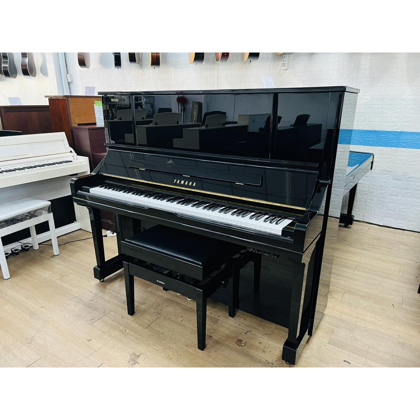 Đàn Piano Cơ Upright Yamaha YU30SB Silent - Qua Sử Dụng - Việt Music