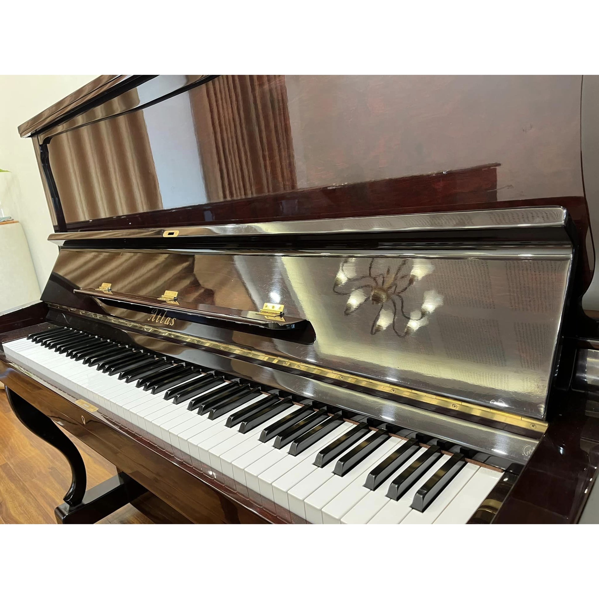 Đàn Piano Cơ Upright Atlas A55M - Qua Sử Dụng - Việt Music