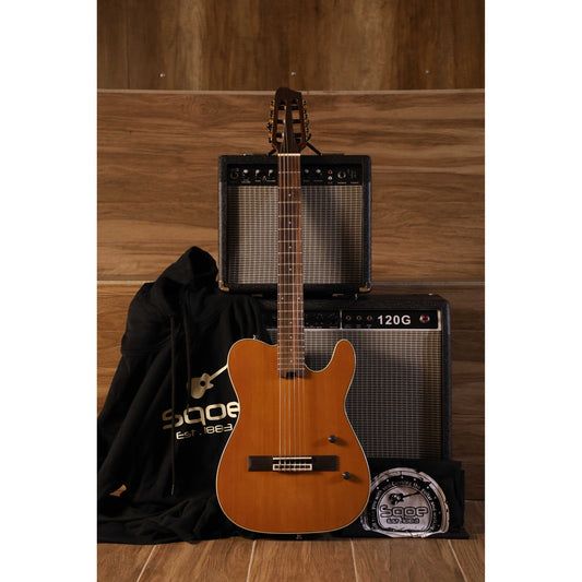 Đàn Guitar Silent Classic Sqoe SEGD600-N - Việt Music