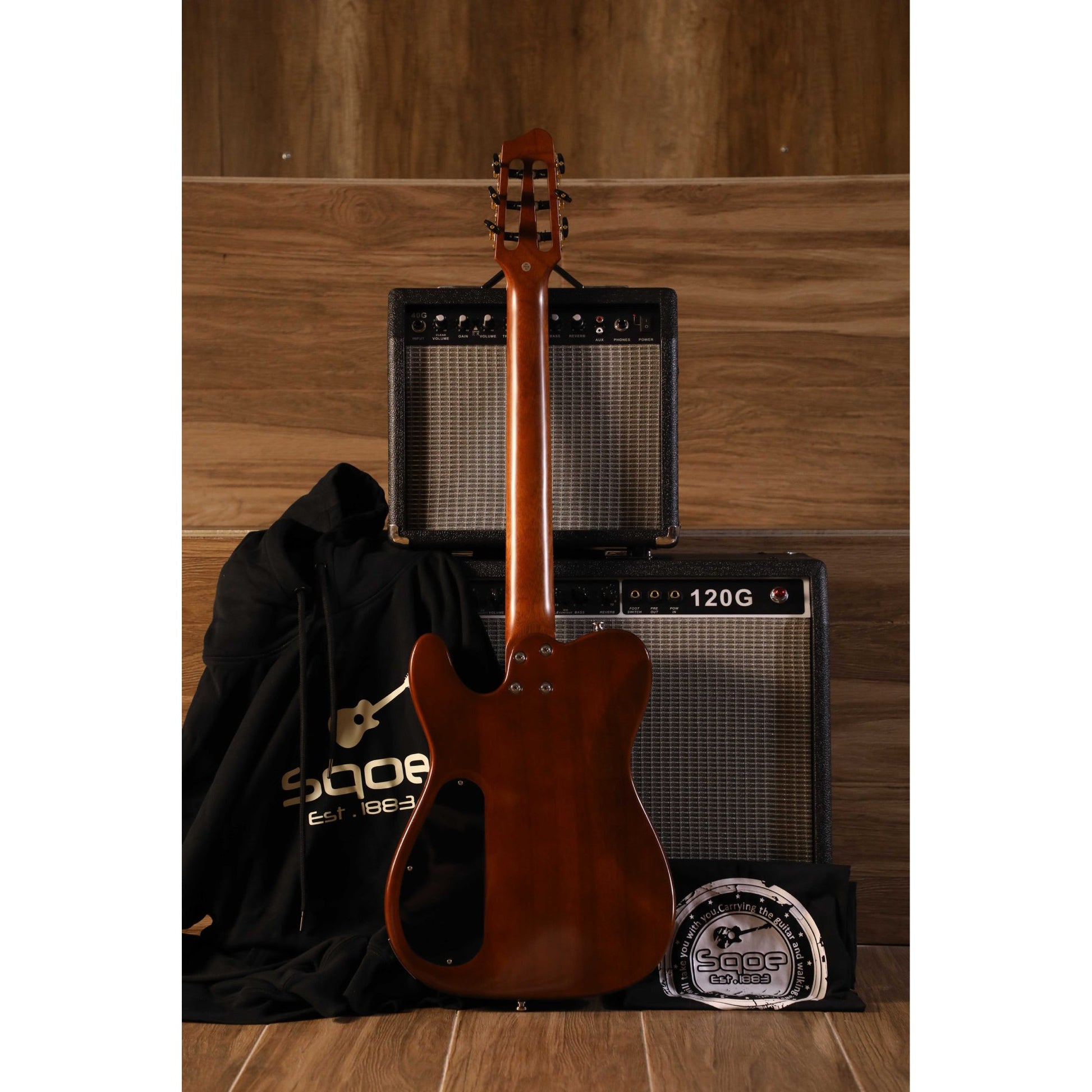 Đàn Guitar Silent Classic Sqoe SEGD600-N - Việt Music