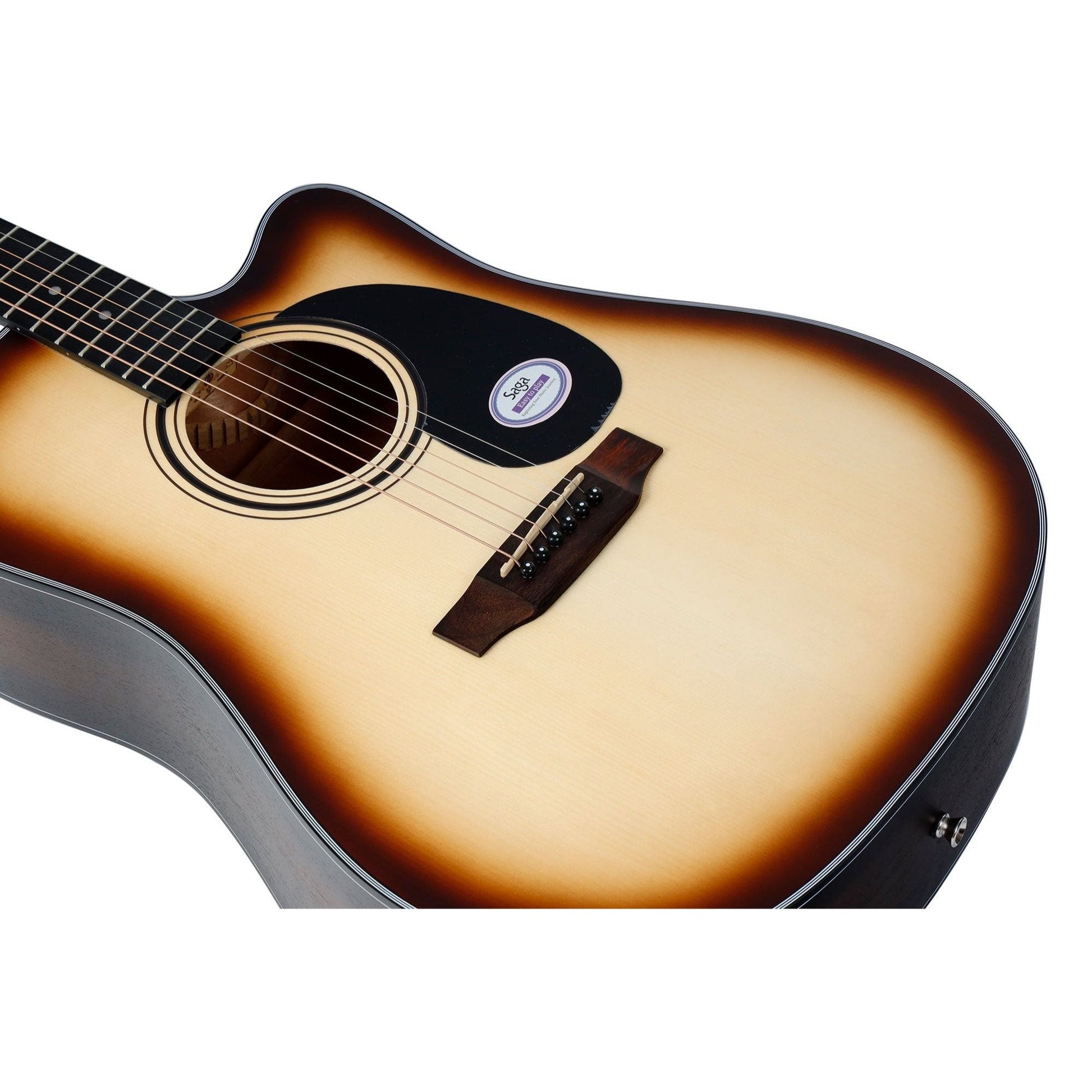 Đàn Guitar Acoustic Saga SF600CE - Việt Music