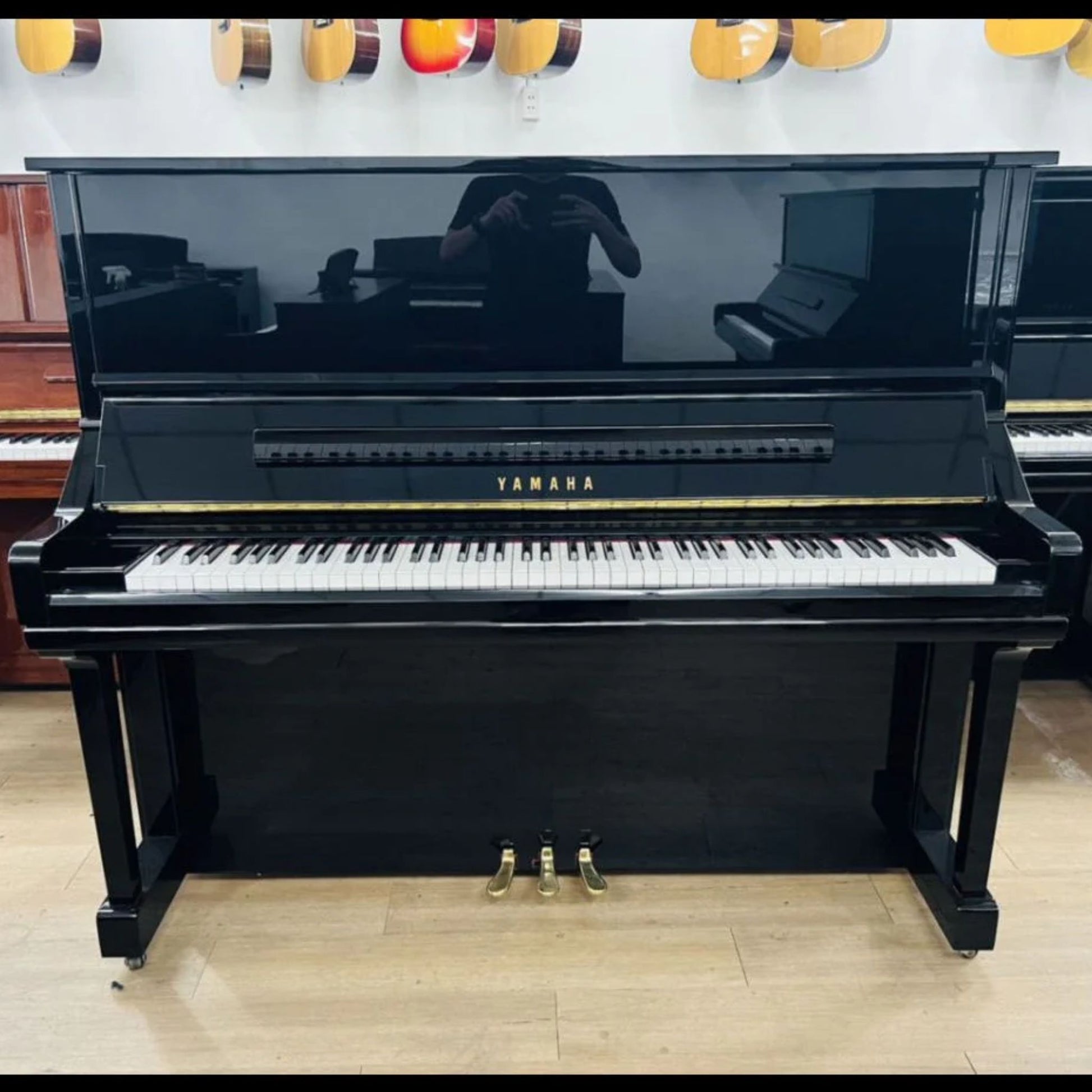 Đàn Piano Cơ Upright Yamaha YU33 PE - Qua Sử Dụng - Việt Music