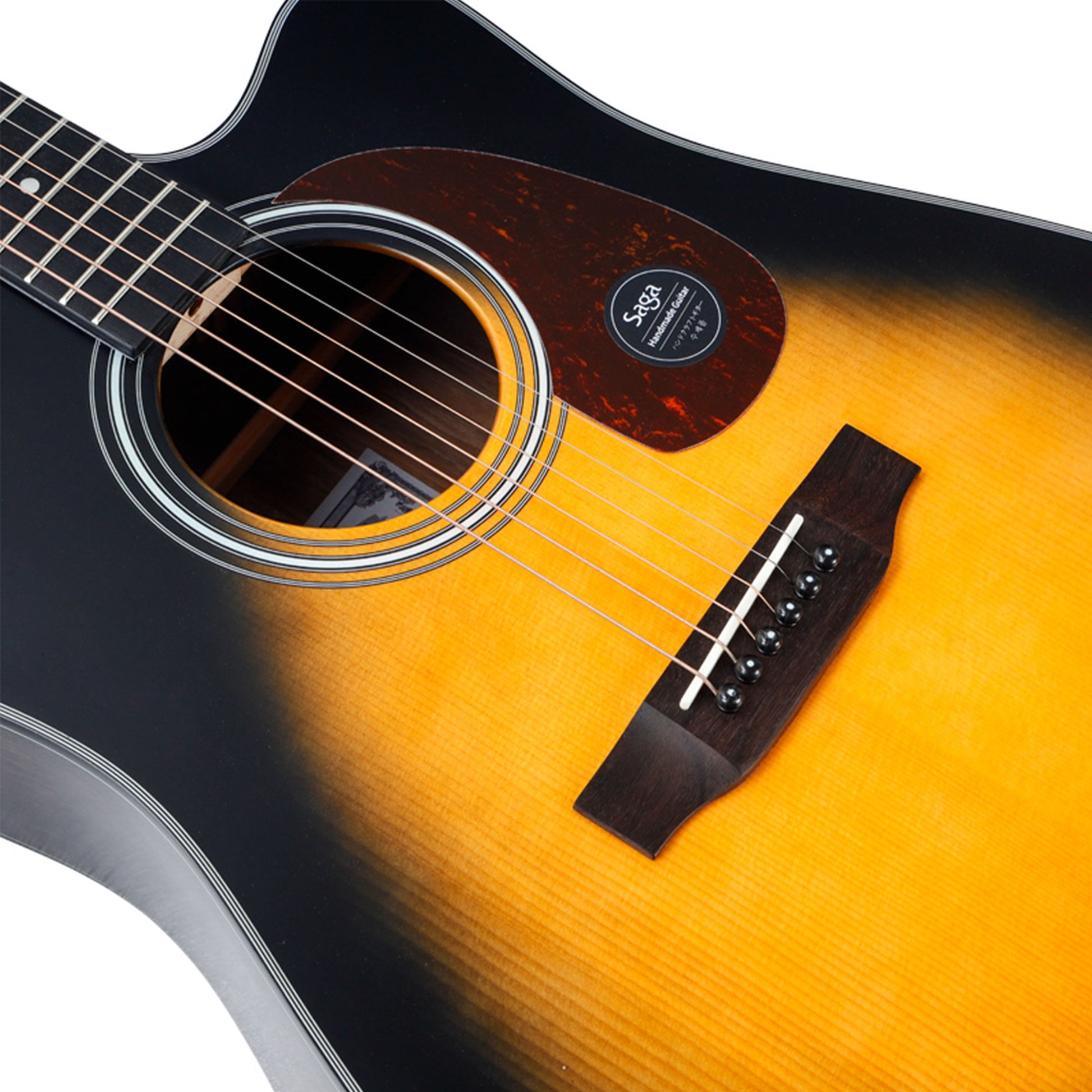 Đàn Guitar Acoustic Saga SF800C - Việt Music