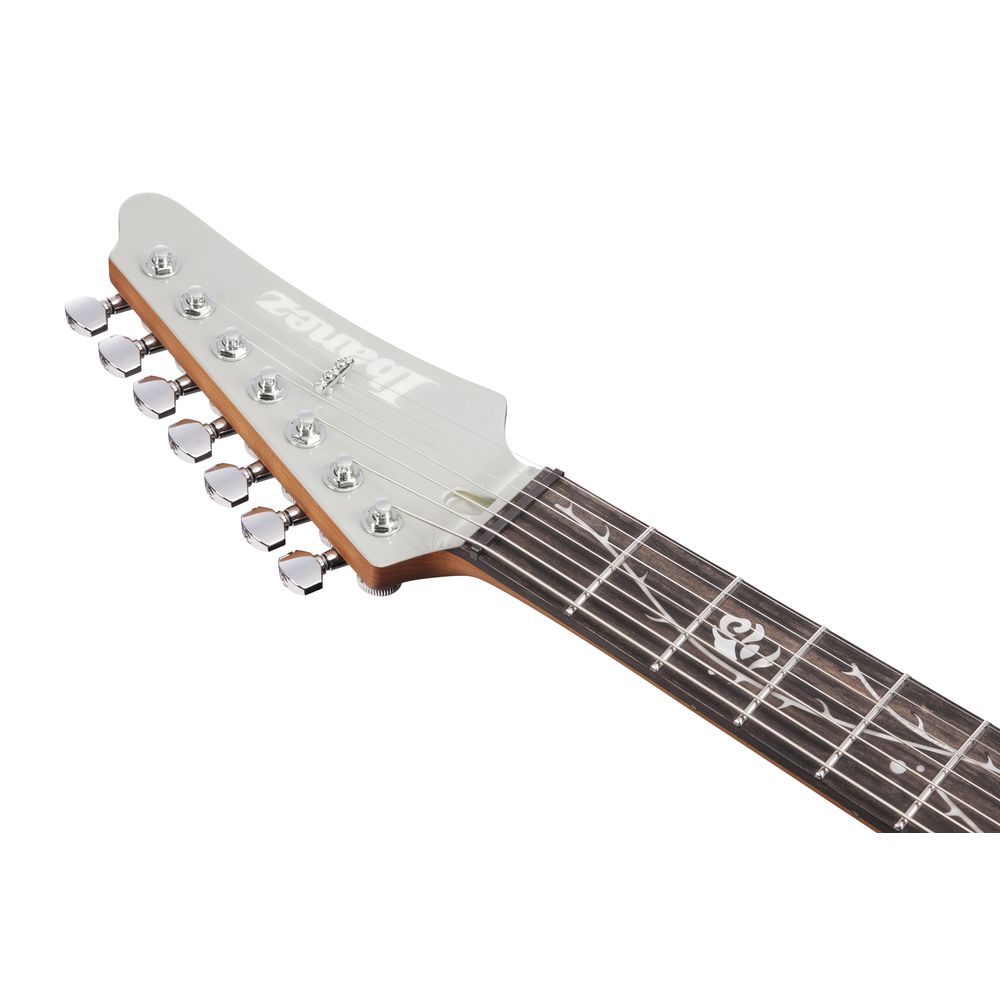 Đàn Guitar Điện Ibanez TOD70 Tim Henson Signature HH, Ebony Fingerboard, Classic Silver - 7 Strings - Việt Music