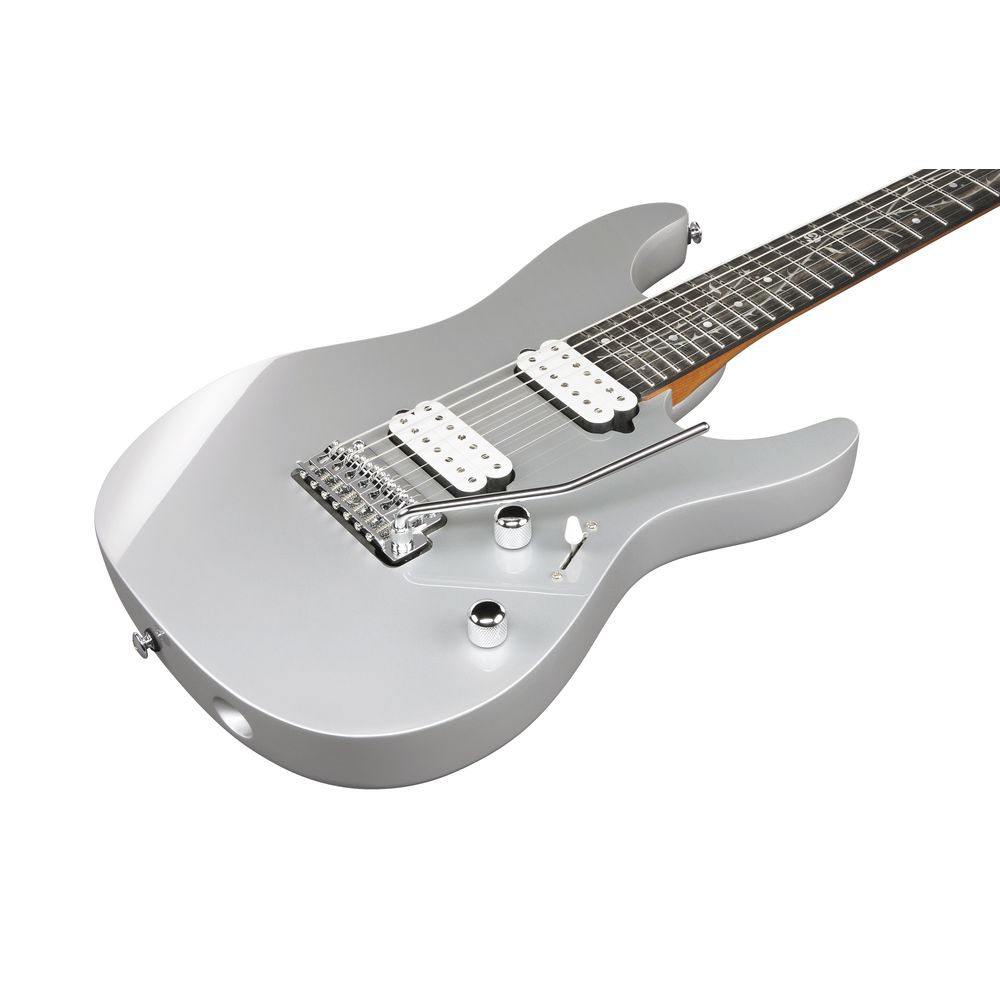 Đàn Guitar Điện Ibanez TOD70 Tim Henson Signature HH, Ebony Fingerboard, Classic Silver - 7 Strings - Việt Music