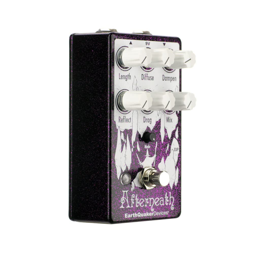 Pedal Guitar EarthQuaker Devices Afterneath V3 Enhanced Otherworldly Reverberator - Việt Music