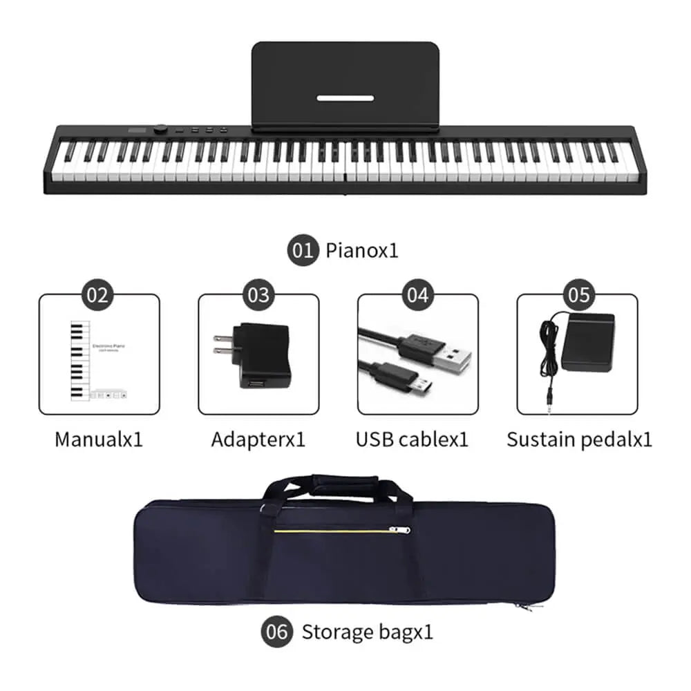 Đàn Piano Điện Konix PJ88CD - Việt Music