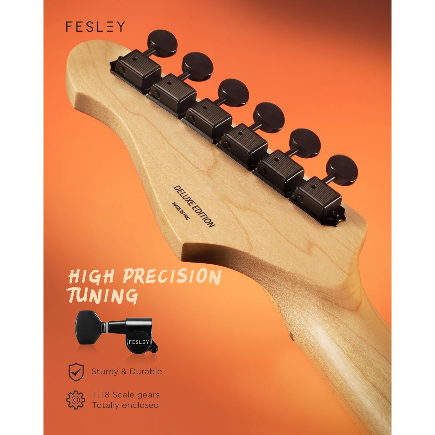 Đàn Guitar Điện Fesley FST350M HSS, Maple Fingerboard - Việt Music