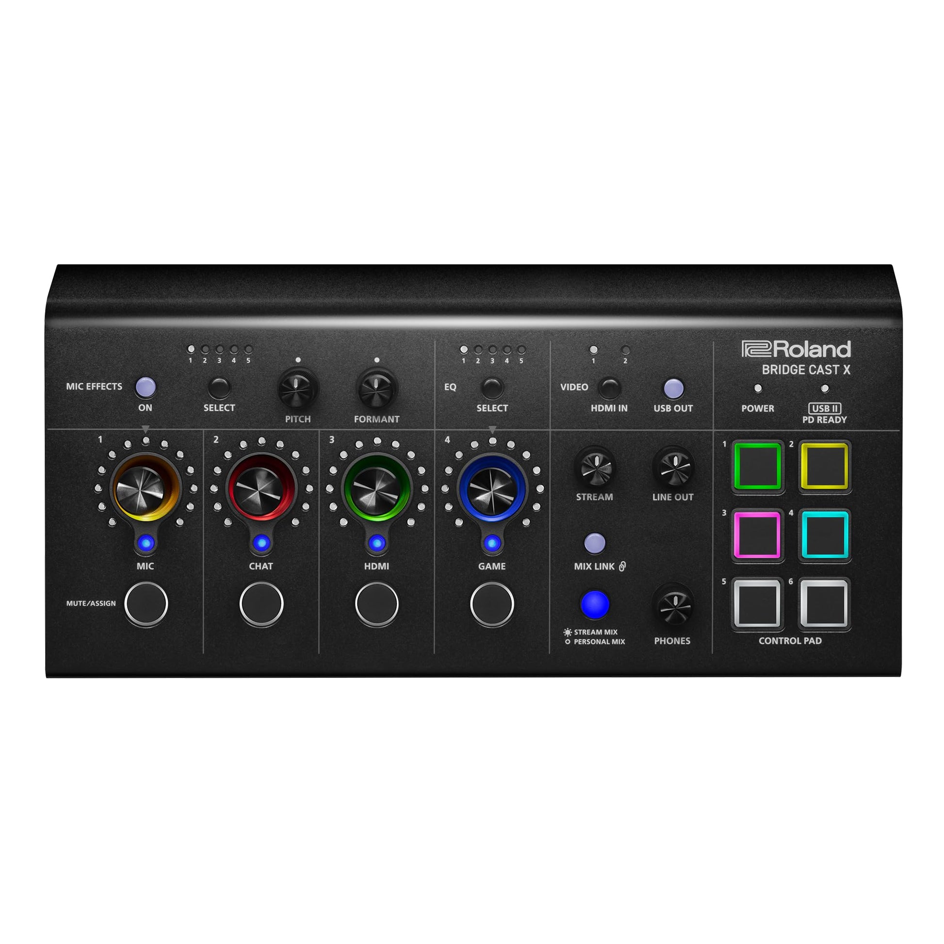 Mixer Roland Bridge Cast X Dual-bus Pro Streaming and Video Capture - Việt Music