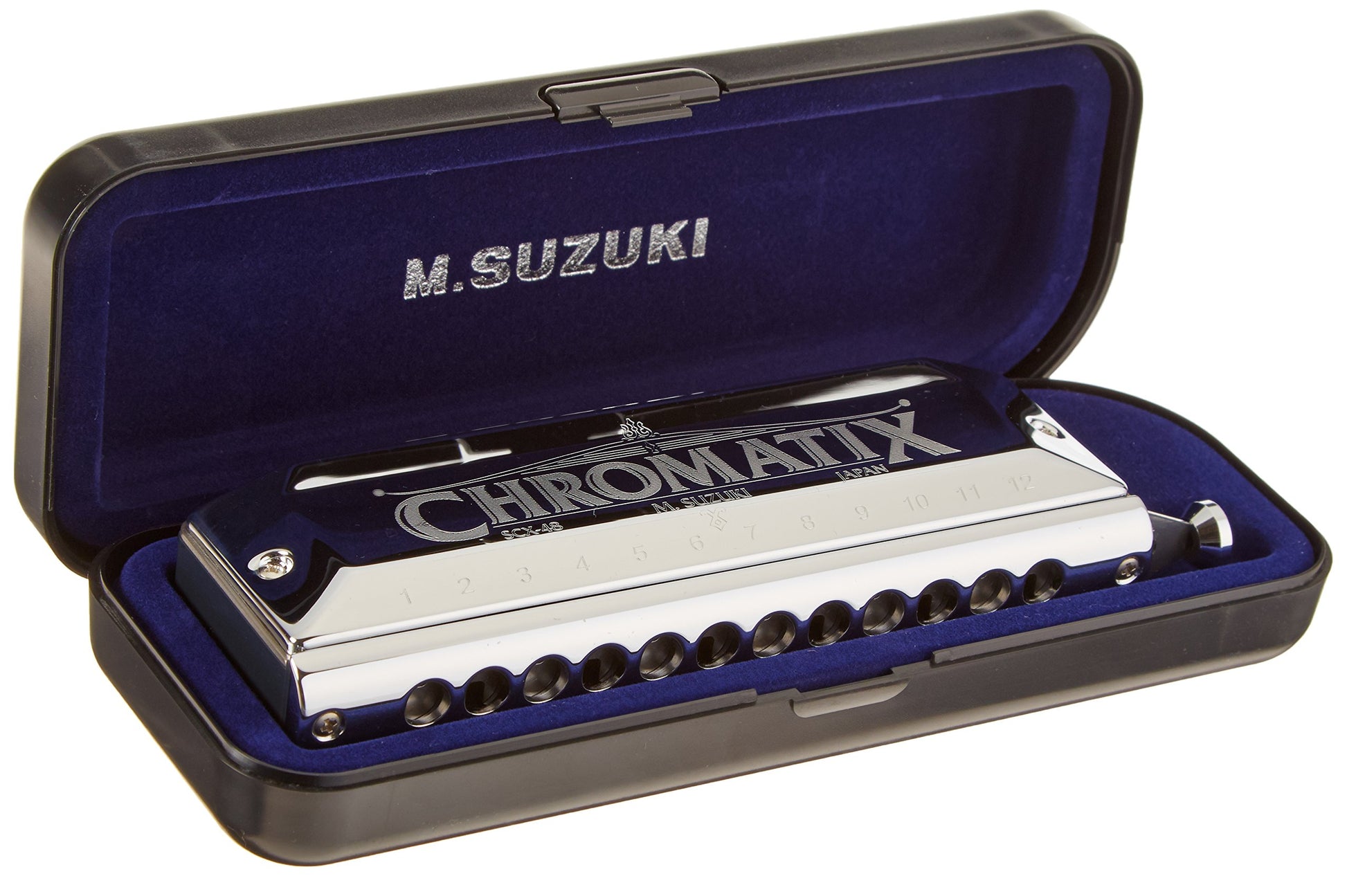 Kèn Harmonica Suzuki SCX-48C Hole Chromatic - Việt Music