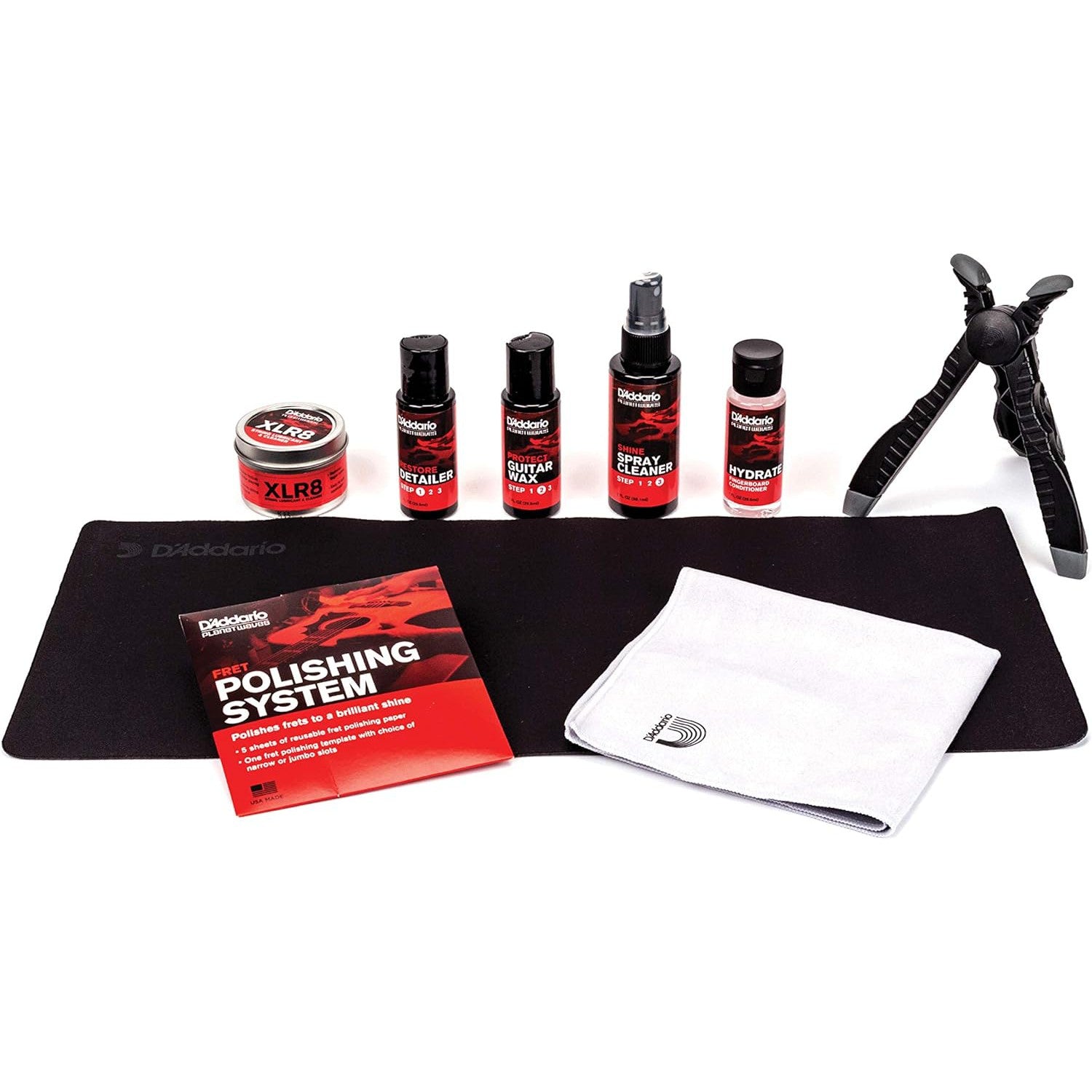 Setup Tech D'Addario PW-ECK-01 Premium Instrument Care kit - Việt Music