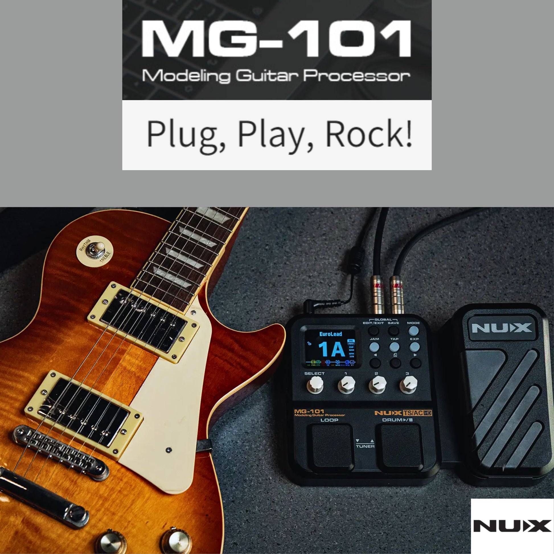 Pedal Guitar Nux MG-101 - Việt Music