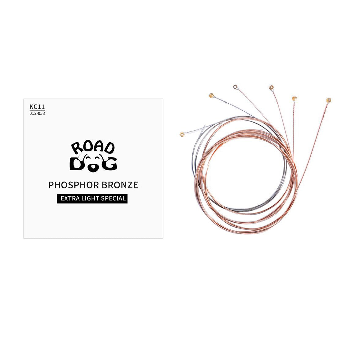 Dây Đàn Guitar Acoustic Road Dog KC11 Phosphor Bronze - Việt Music