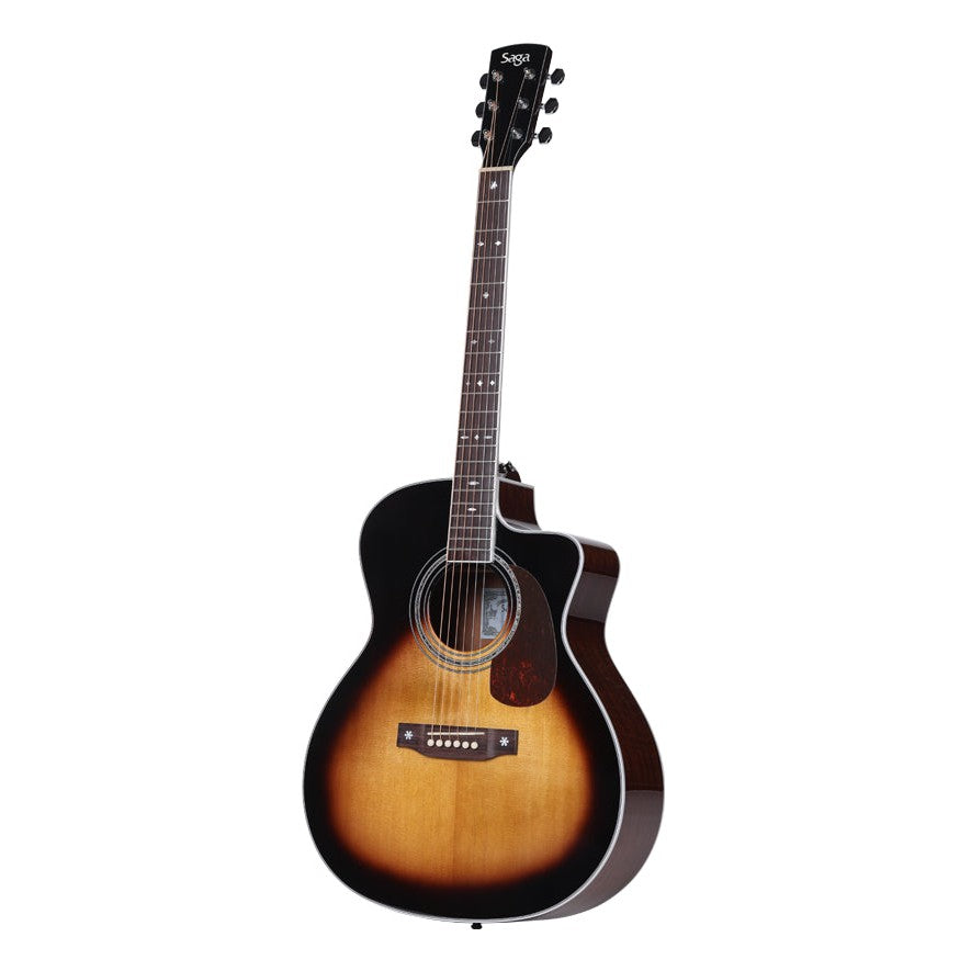 Đàn Guitar Acoustic Saga A1-GCE Pro - Việt Music