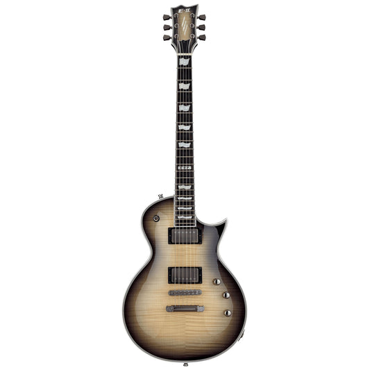 Đàn Guitar Điện ESP - E-II Eclipse Flame Maple Full Thickness HH, Ebony Fingerboard, Black Natural Burst - Việt Music