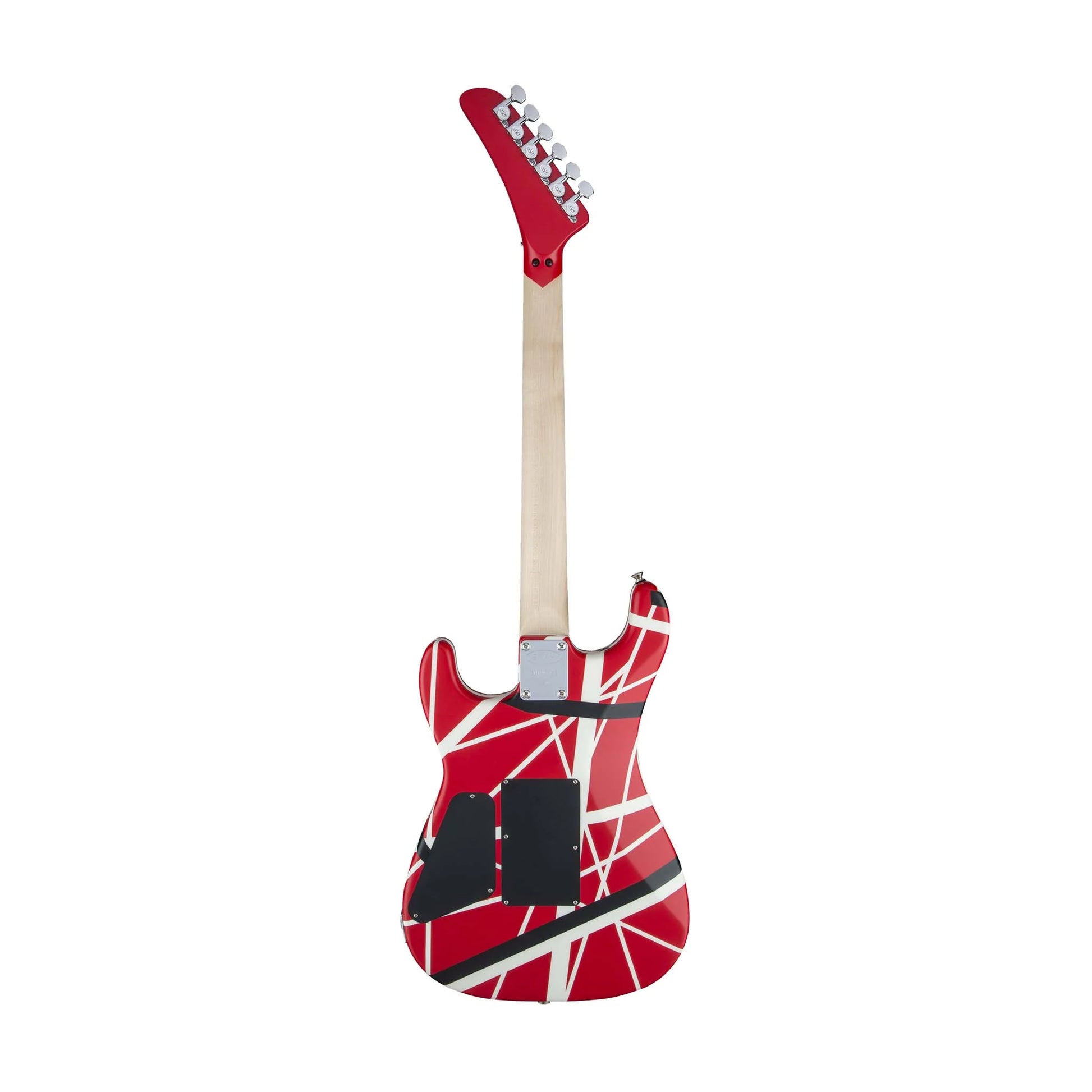 Đàn Guitar Điện EVH Striped Series 5150 H, Maple Fingerboard, Red Black White Stripes - Việt Music