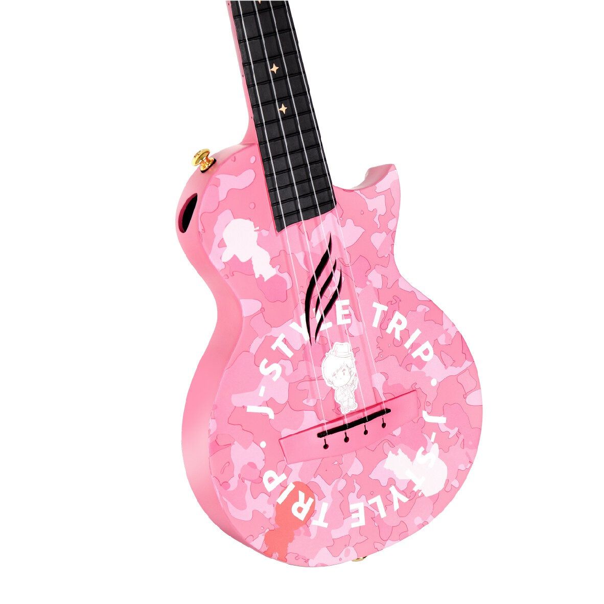 Đàn Ukulele Concert Enya Nova U - Jay Chou Pink, Limited Edition - Việt Music