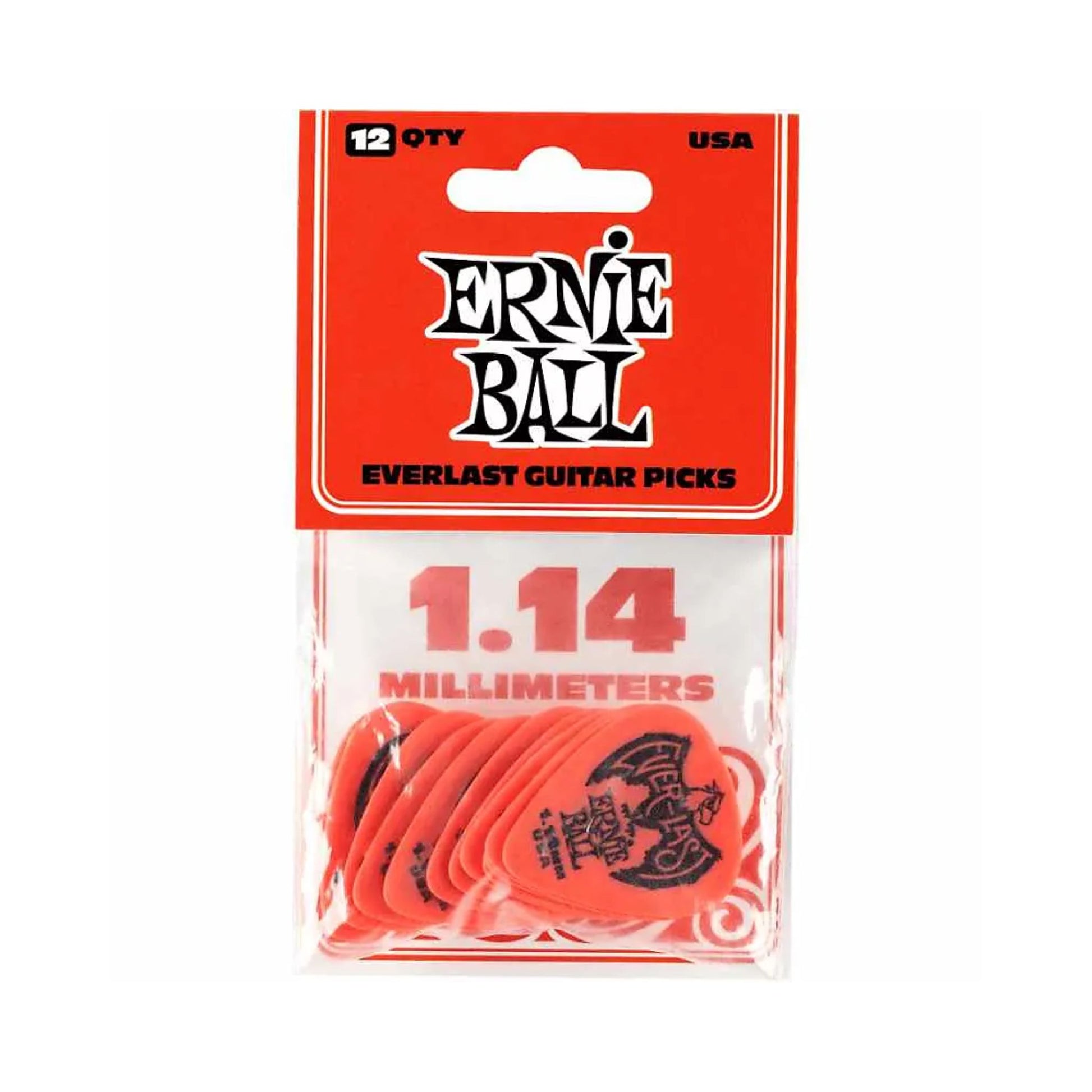 Pick Gảy Ernie Ball P09194 Everlast Delrin, 12pc - Việt Music