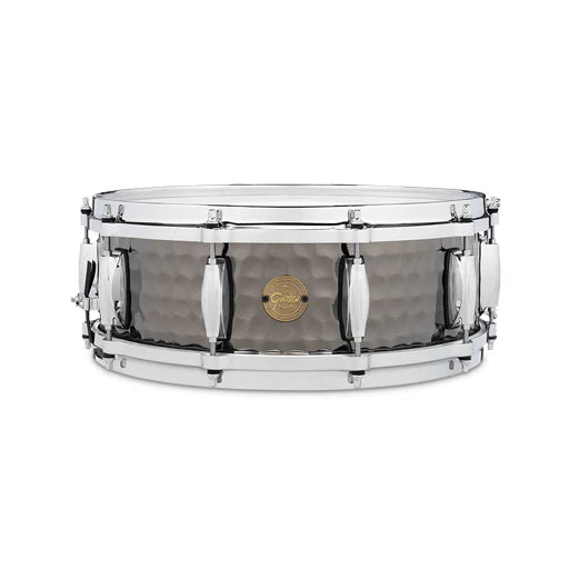 Trống Snare Gretsch S1-0514-BSH (5x14) Hammered Black Steel - Việt Music