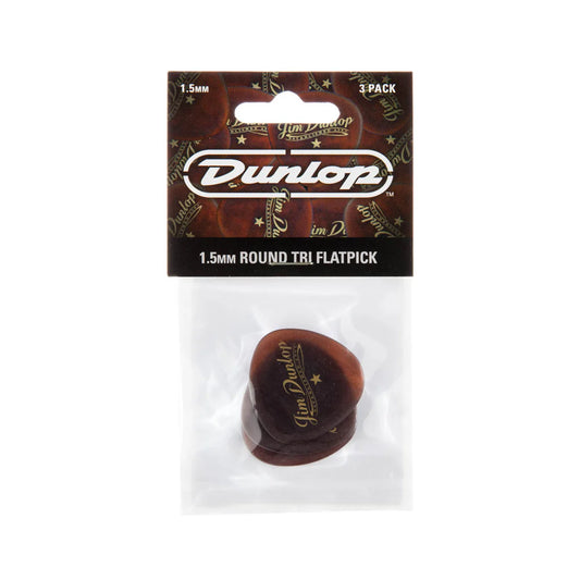 Pick Gảy Đàn Guitar Jim Dunlop 494 Americana Round Triangle, 3pc - Việt Music