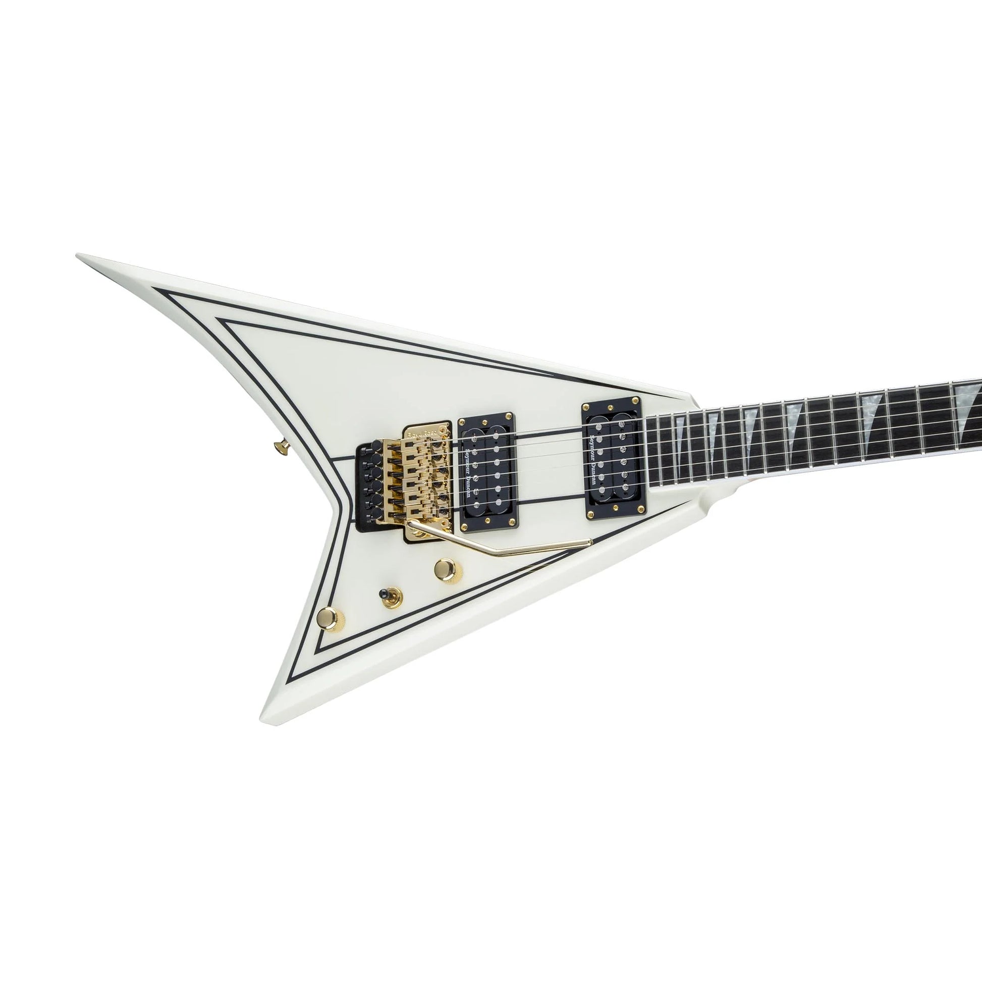 Đàn Guitar Điện Jackson Pro Series Rhoads RR3 HH, Ebony Fingerboard, Ivory w/Black Pinstripes - Việt Music