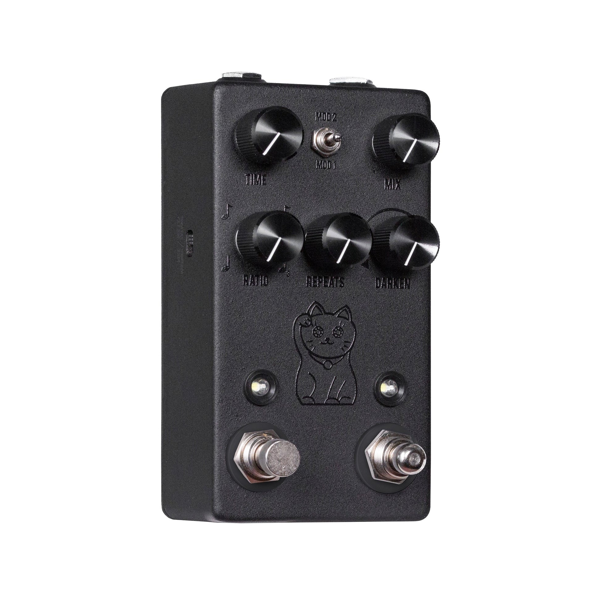 Pedal Guitar JHS Lucky Cat Tape/Digital Delay, Black - Việt Music