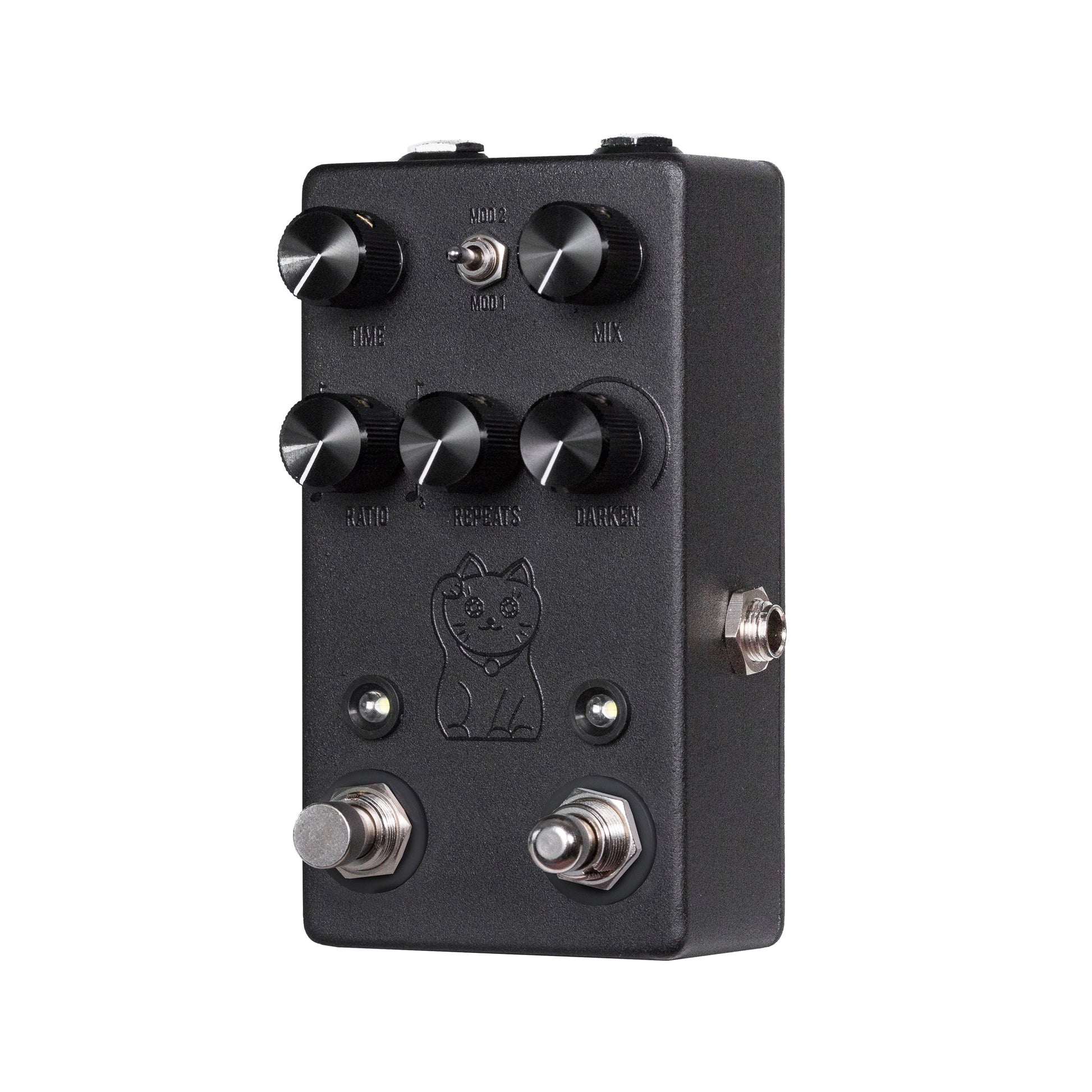 Pedal Guitar JHS Lucky Cat Tape/Digital Delay, Black - Việt Music