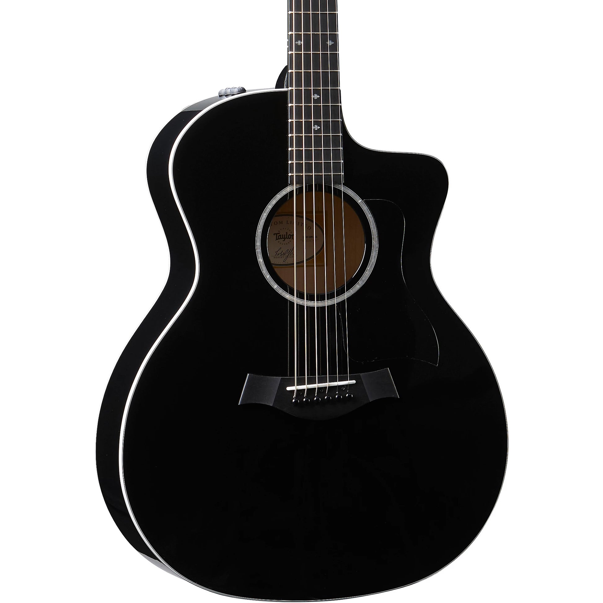 Đàn Guitar Acoustic Taylor 214CE-BLK DLX - Grand Auditorium - Việt Music