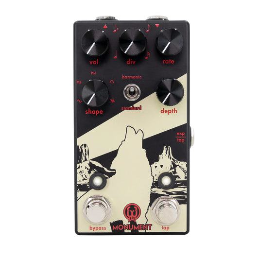 Pedal Guitar Walrus Audio Monument Harmonic Tap Tremolo V2, Obsidian Series - Việt Music